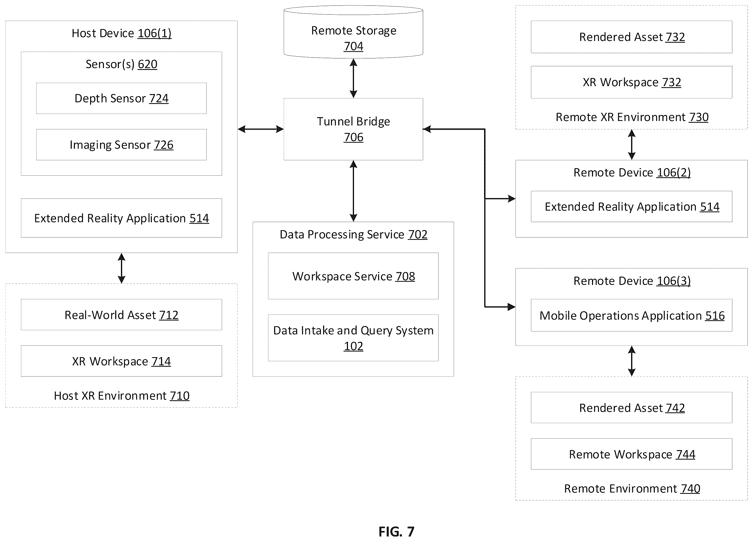 Patent US12488529 Figure 11 – Mesh retexturing in an extended reality environment