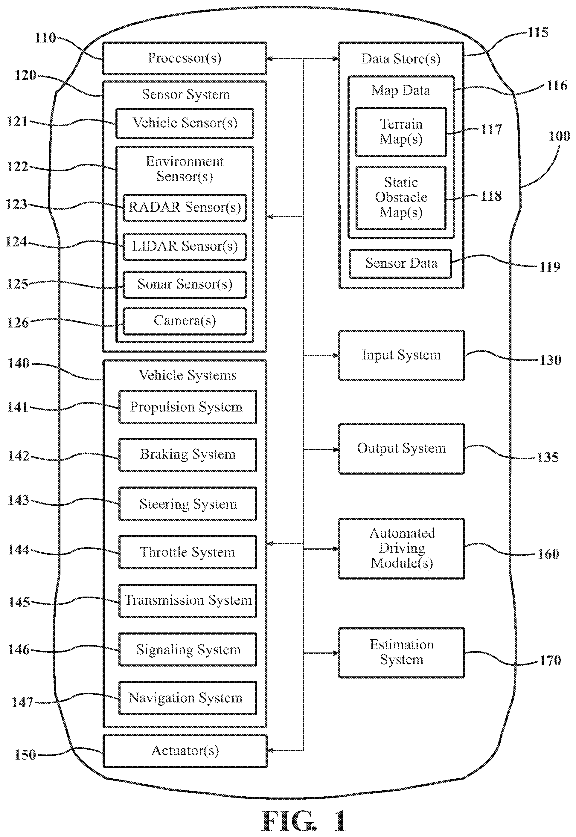 Patent US12488536 Figure 1 – Systems and methods for estimating lane elevation for generating 3D maps