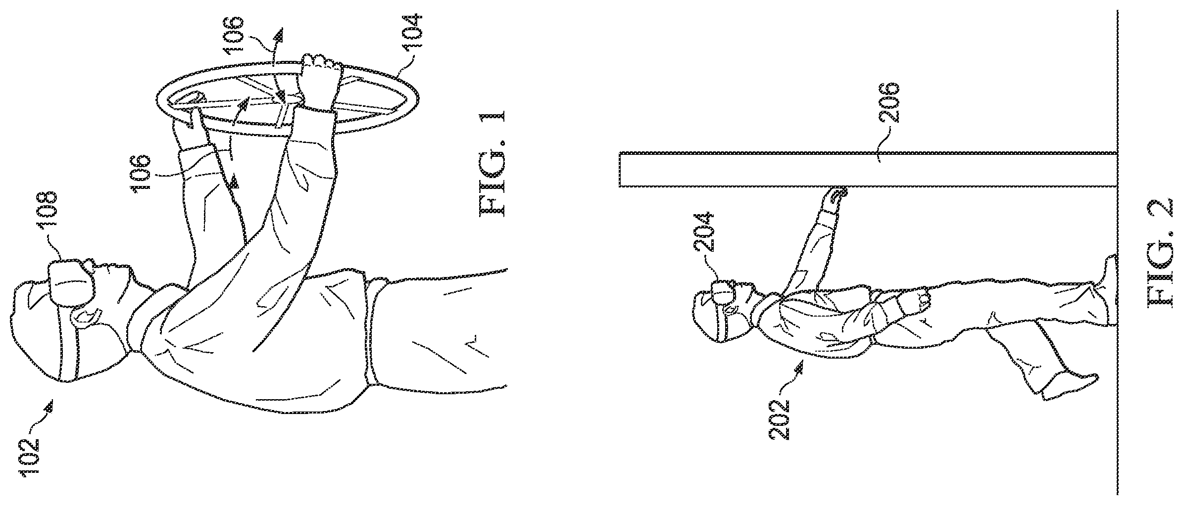 Patent US12488541 Figure 1 – System and method for controlling multiple user groups within a single virtual reality play area