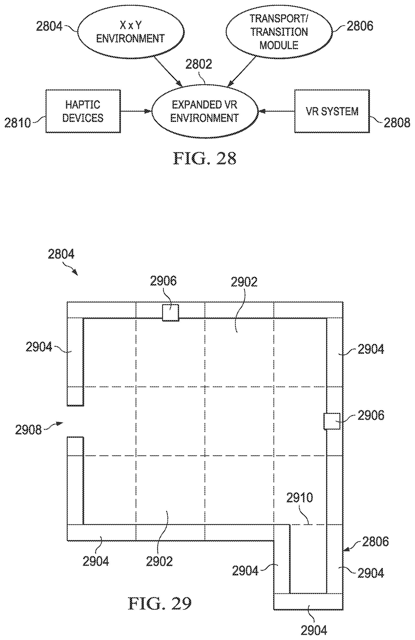 Patent US12488541 Figure 20 – System and method for controlling multiple user groups within a single virtual reality play area