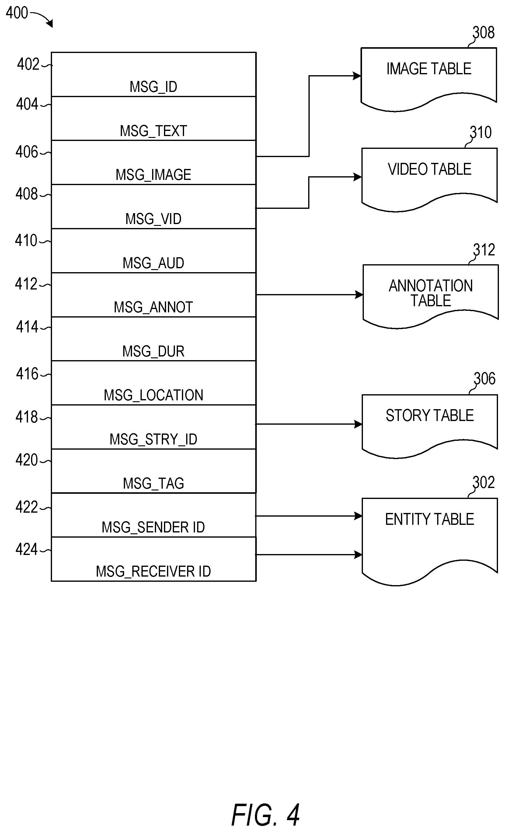 Patent US12488548 Figure 4 – Context-based virtual object rendering