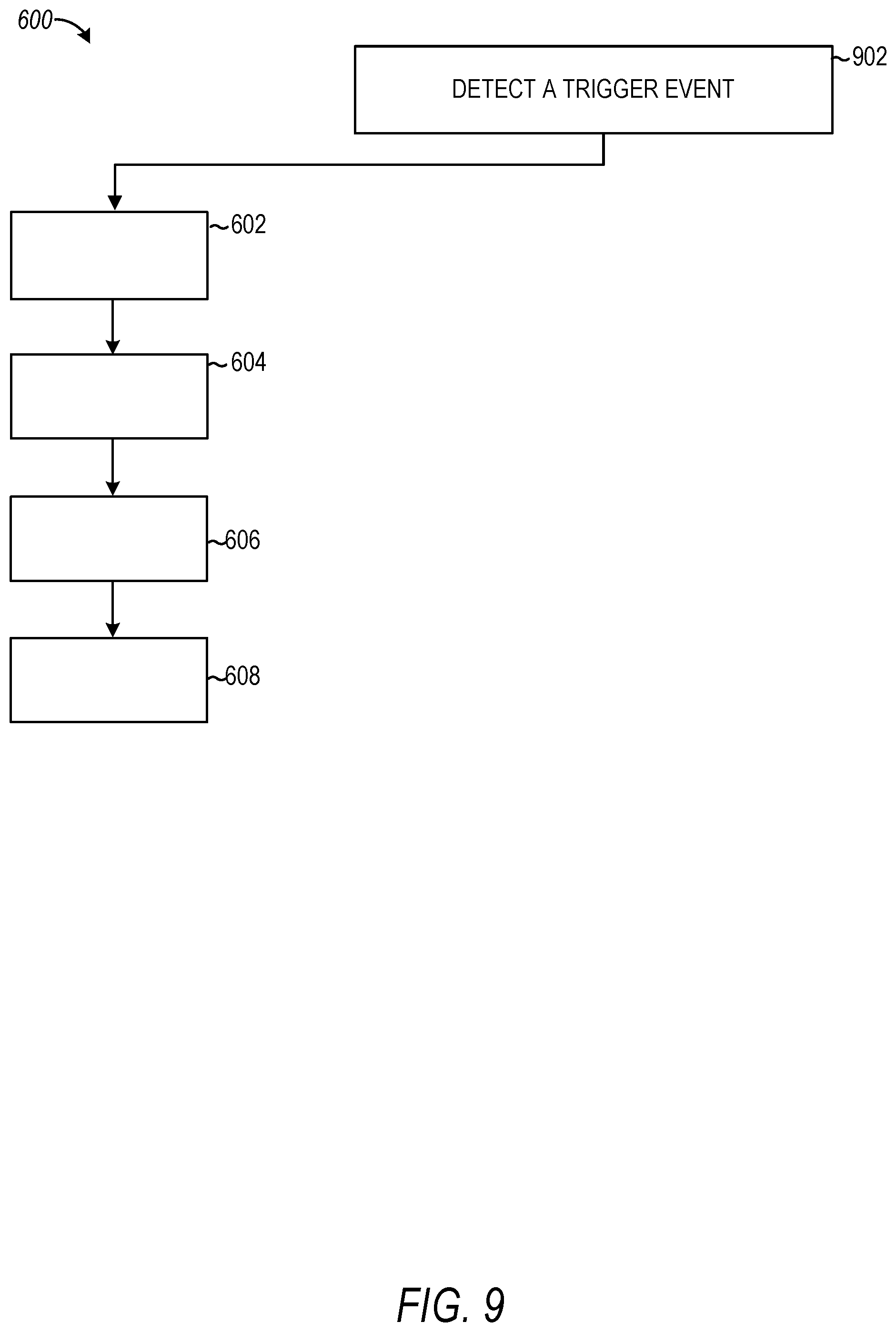 Patent US12488548 Figure 9 – Context-based virtual object rendering