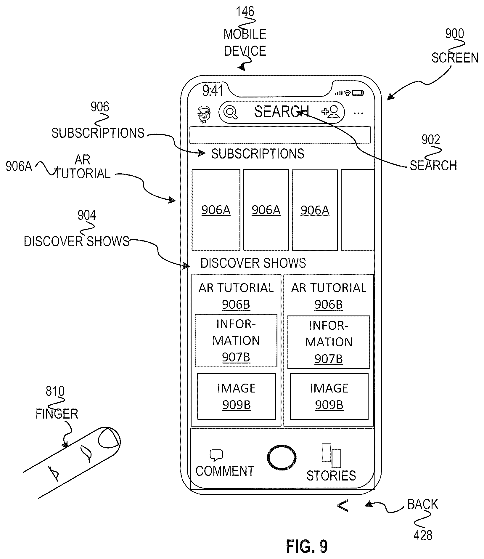 Patent US12488551 Figure 11 – Augmented reality beauty product tutorials