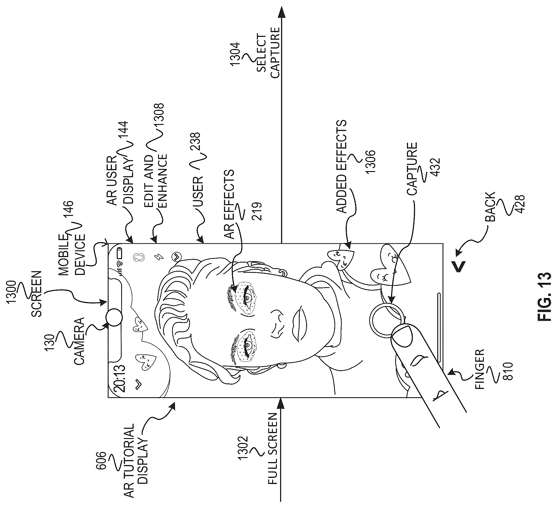 Patent US12488551 Figure 15 – Augmented reality beauty product tutorials