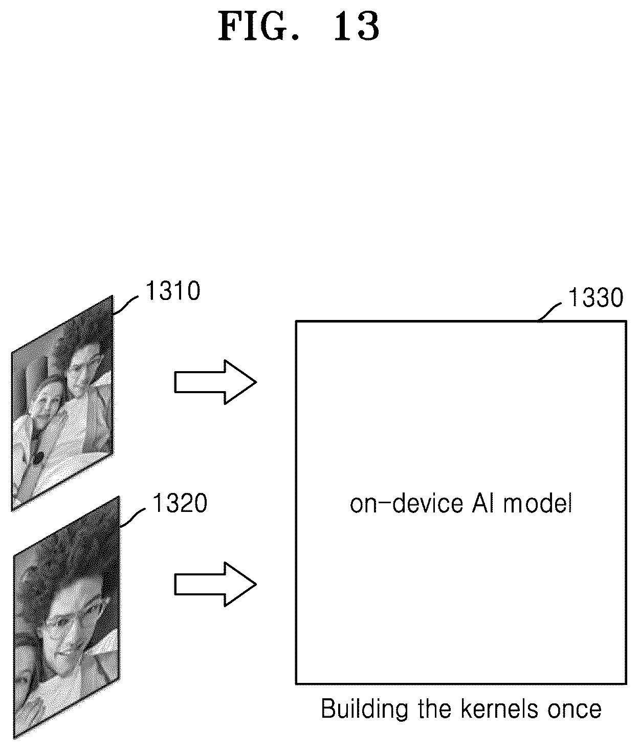 Patent US12488556 Figure 14 – Method and electronic device for processing input frame for on-device AI model