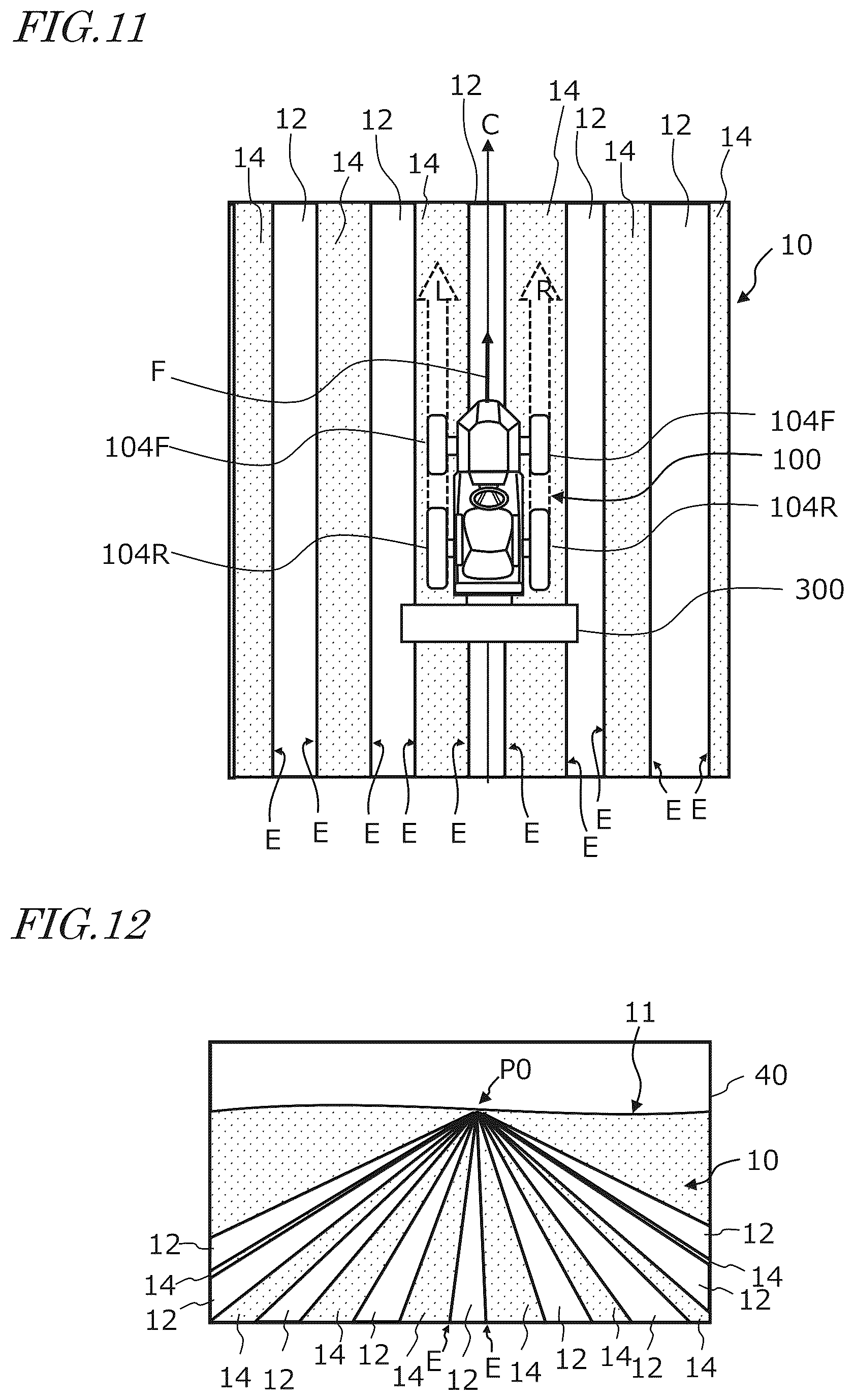 Patent US12488586 Figure 8 – Row detection system and agricultural machine