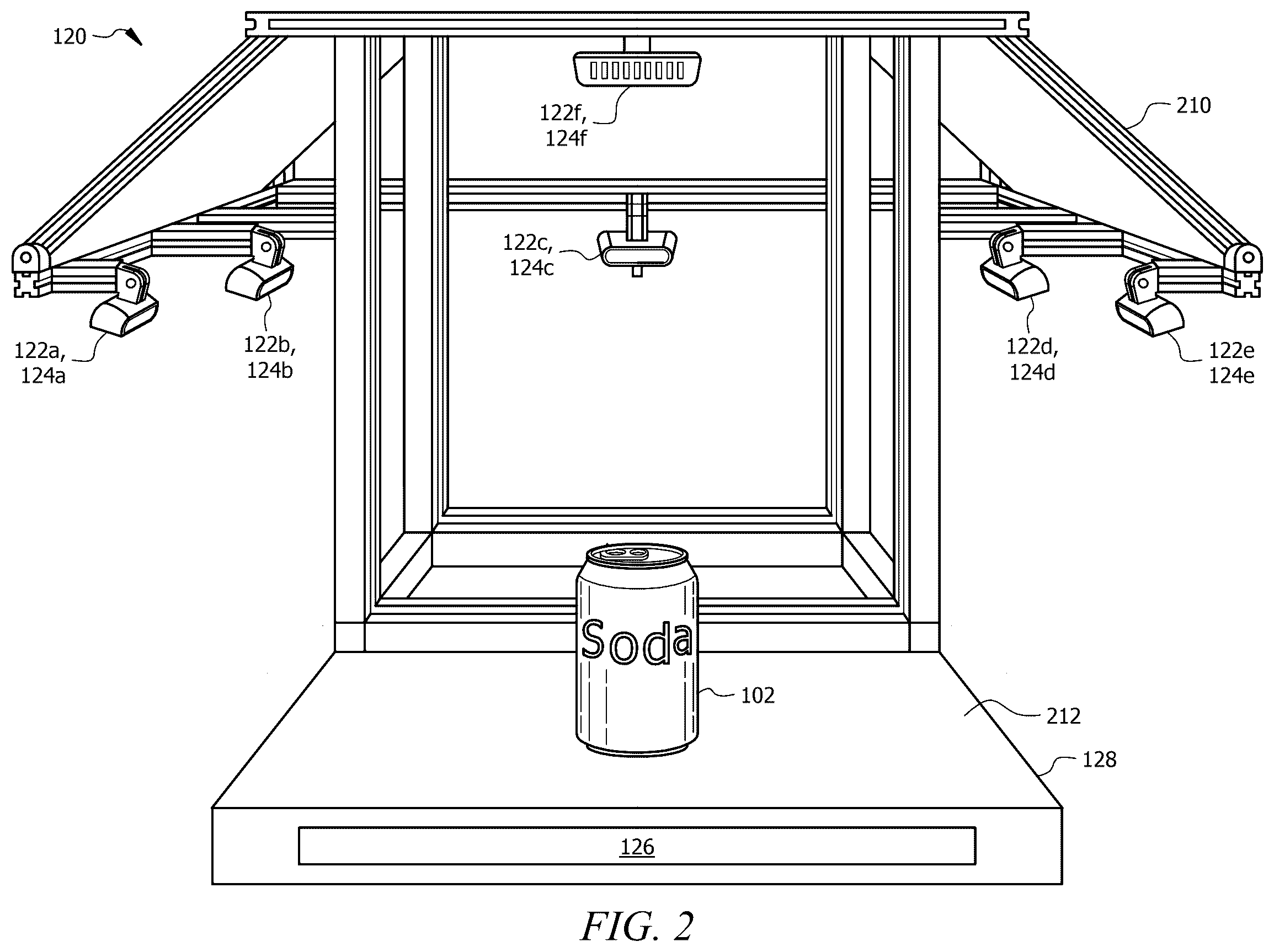 Patent US12488587 Figure 2 – System and method for capturing images for training of an item identification model