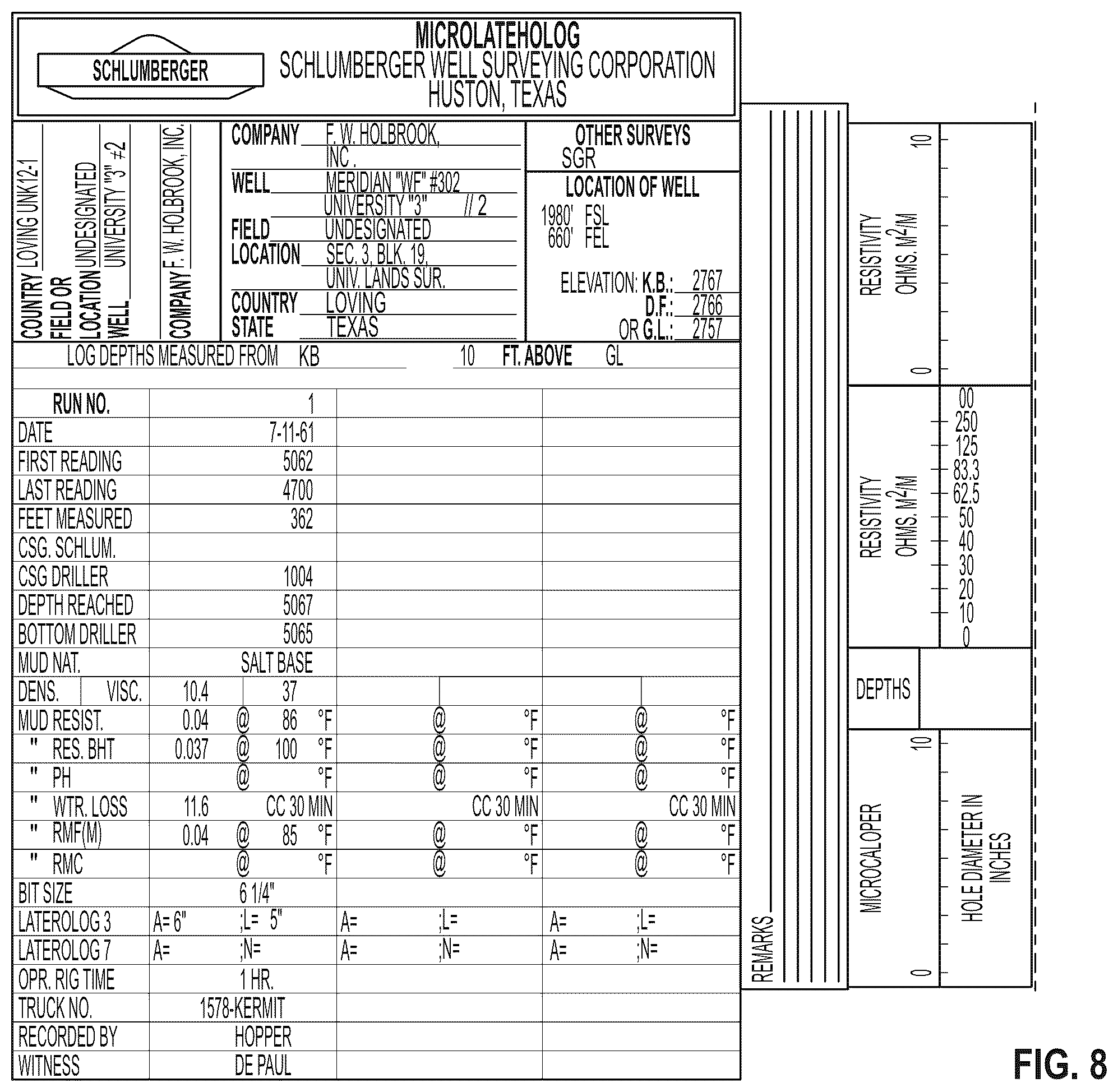 Patent US12488610 Figure 9 – Raster image digitization system for field data