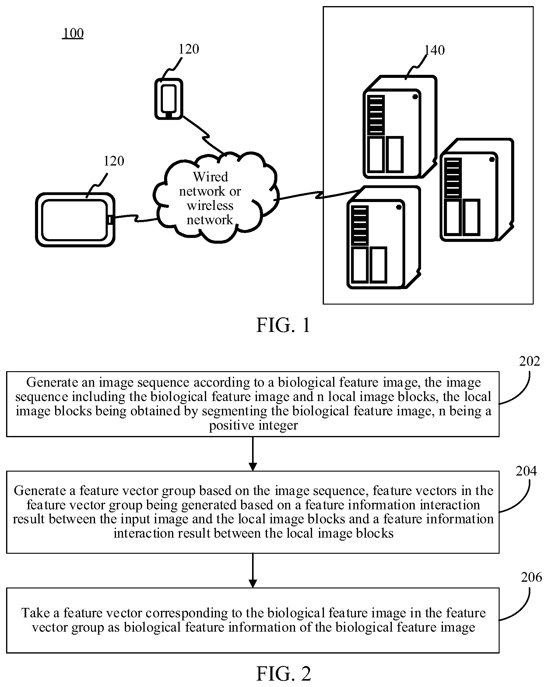 Patent US12488624 Figure 1 – Method and apparatus for extracting biological features, device, medium, and program product