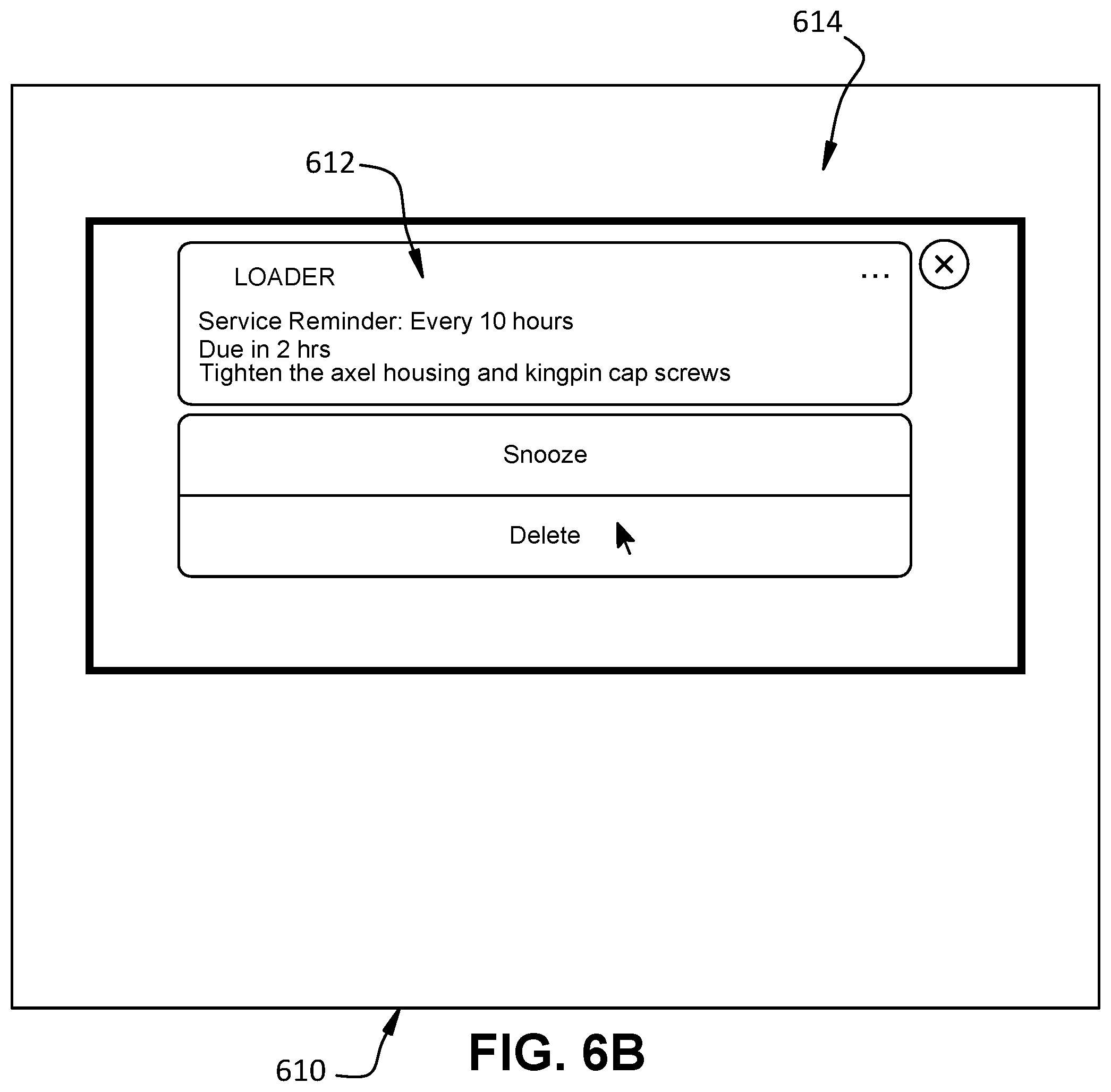 Patent US12488630 Figure 7 – Method and apparatus monitoring operation of a work vehicle attachment for scheduling maintenance