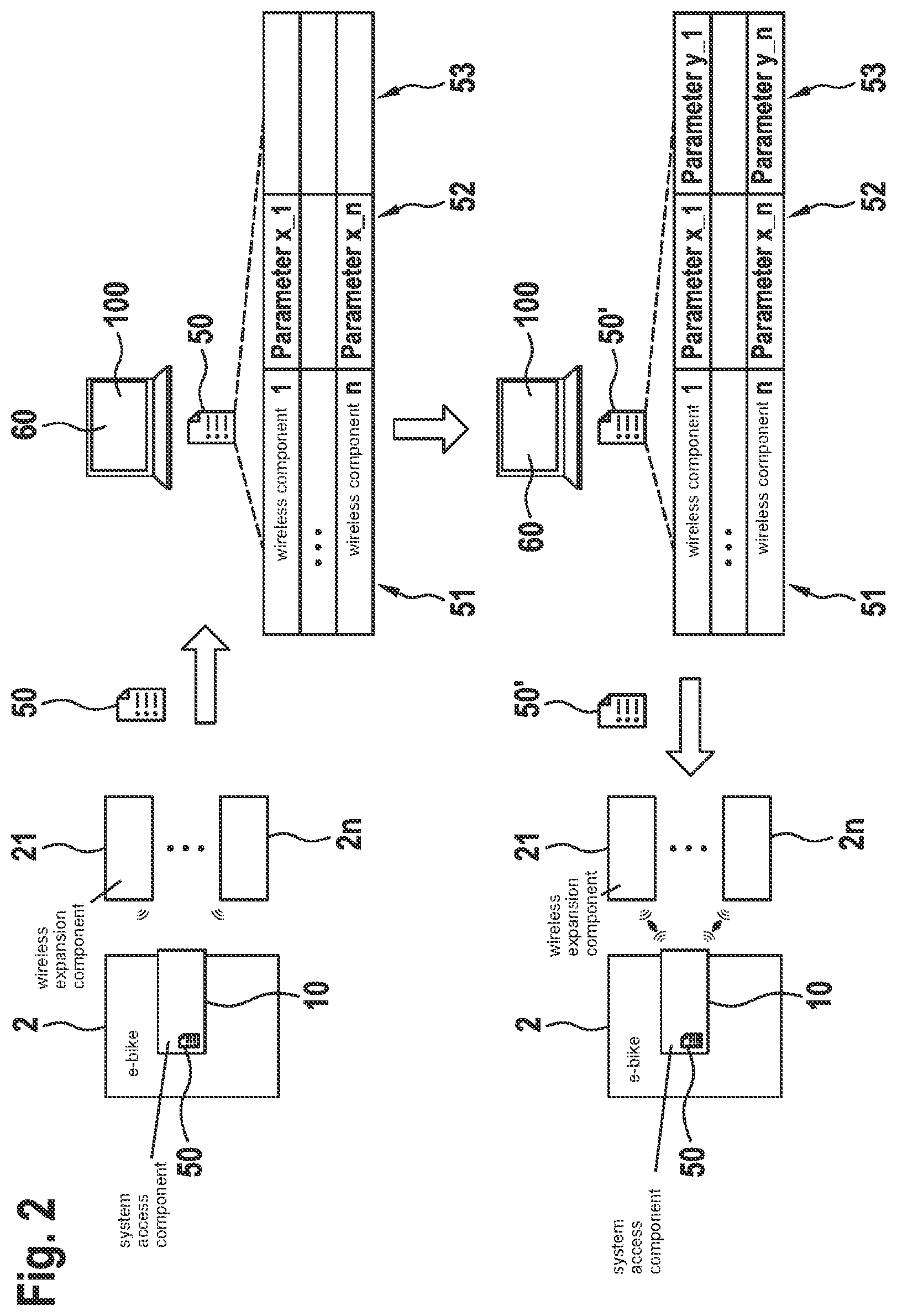 Patent US12488639 Figure 2 – Data management device for a two-wheeled vehicle