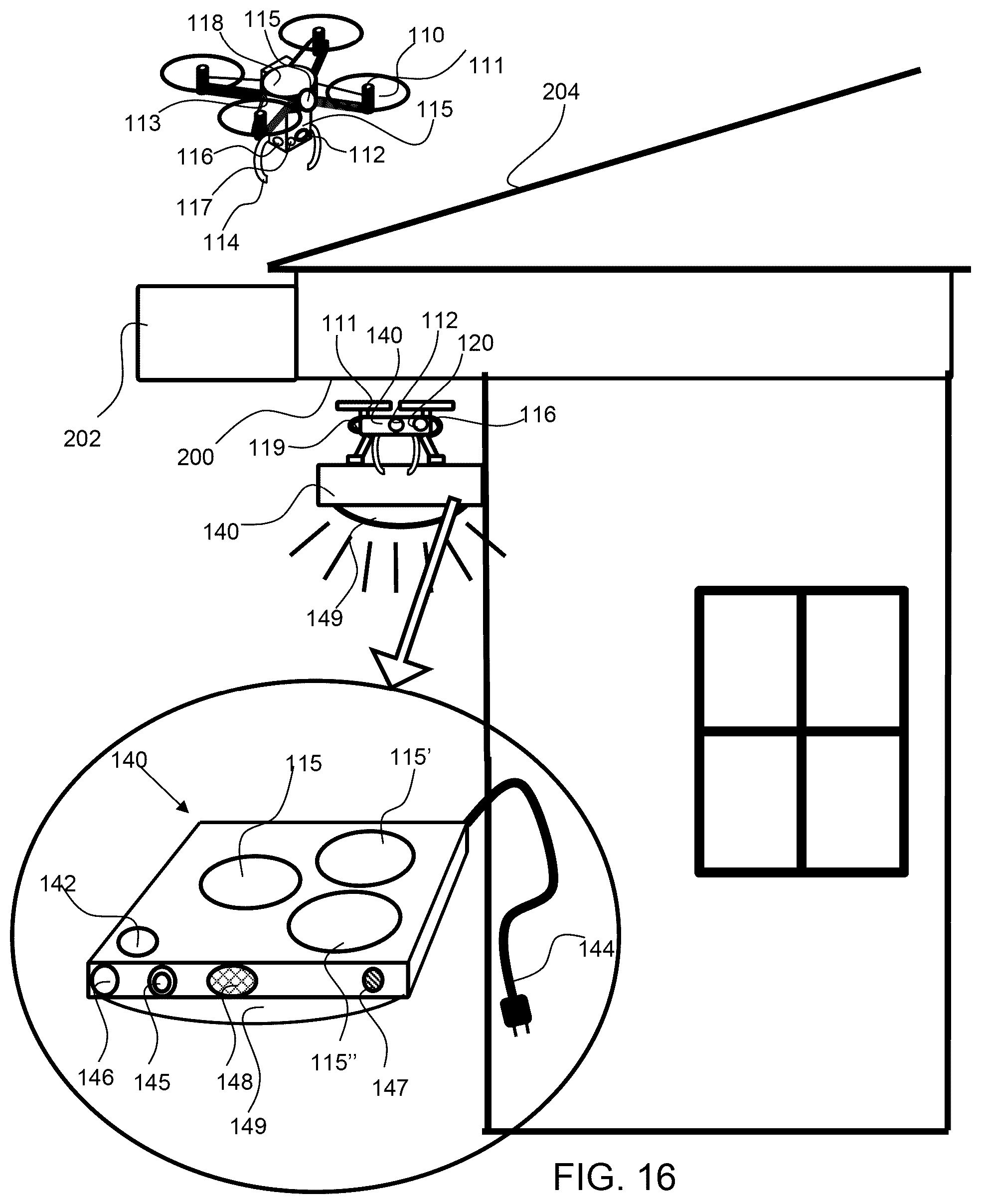 Patent US12488644 Figure 14 – Entry management system