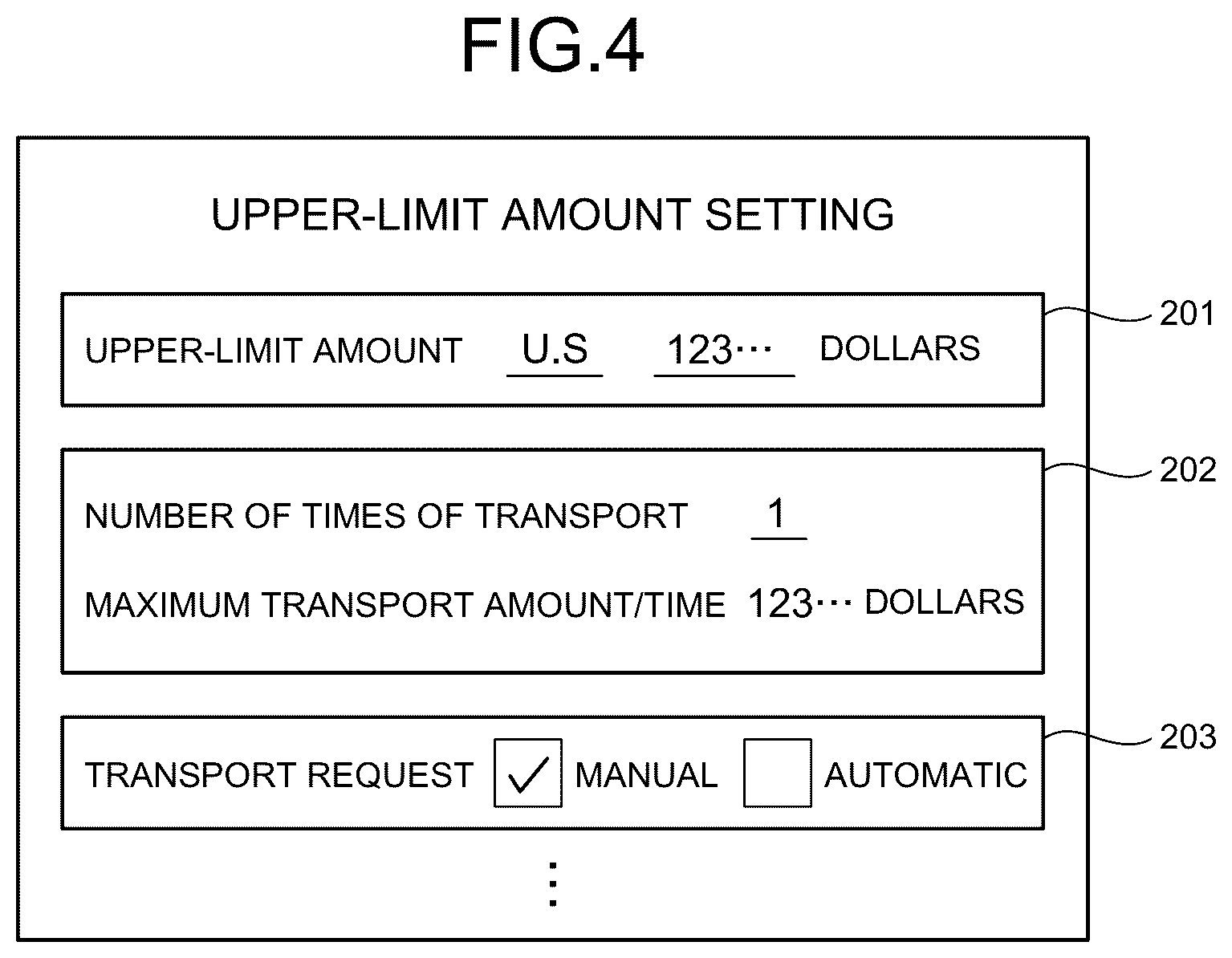 Patent US12488648 Figure 4 – Cash transport system