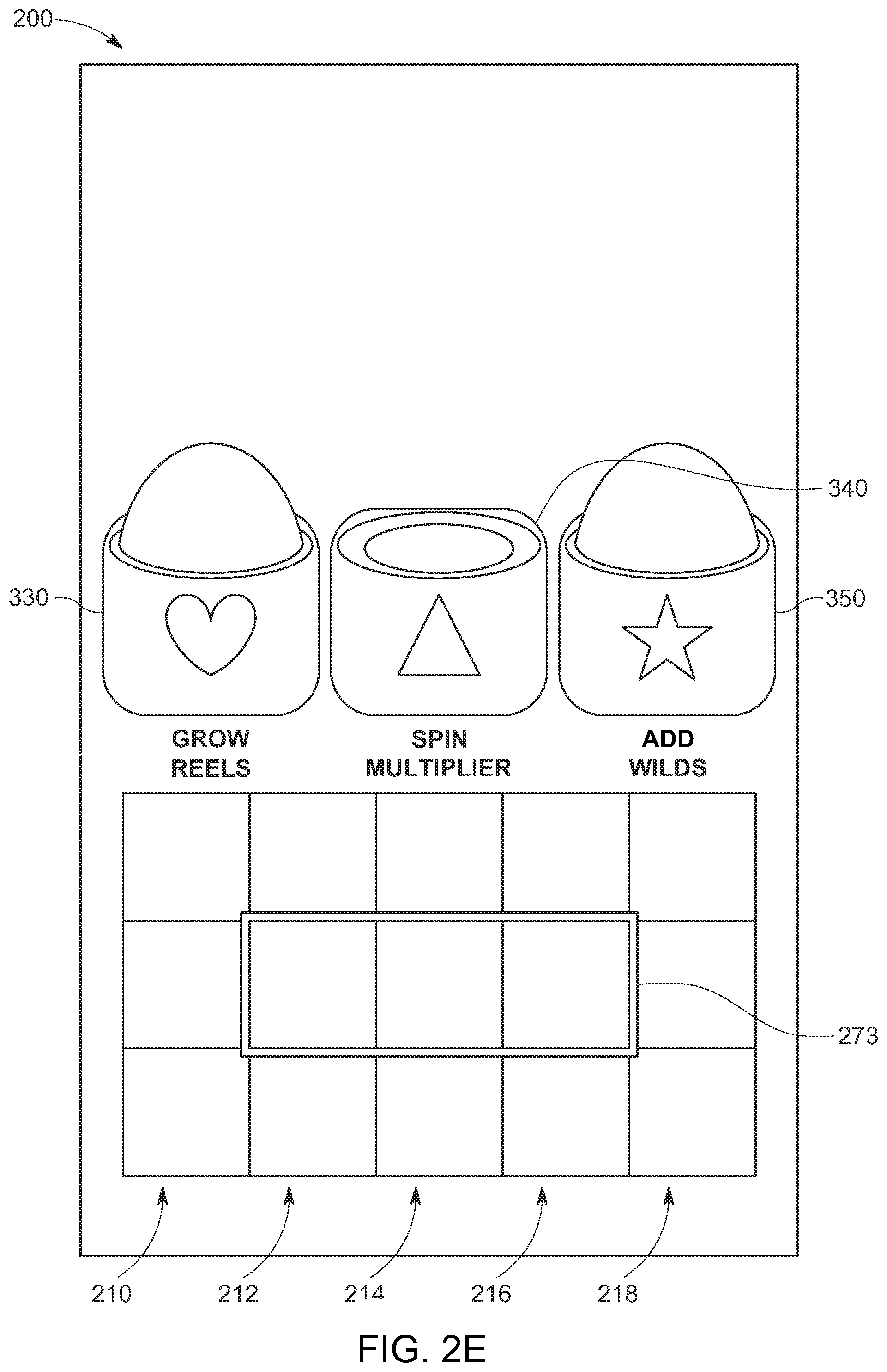 Patent US12488658 Figure 8 – Independently randomly and/or automatically generated different features associated with activators