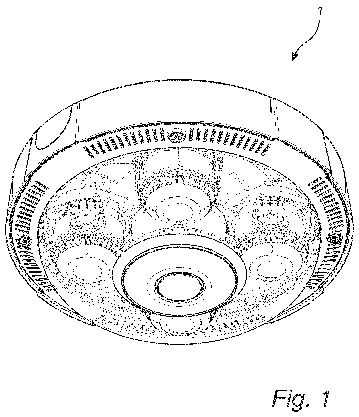 Patent US12488666 — System for mounting on a surface — Figure 1