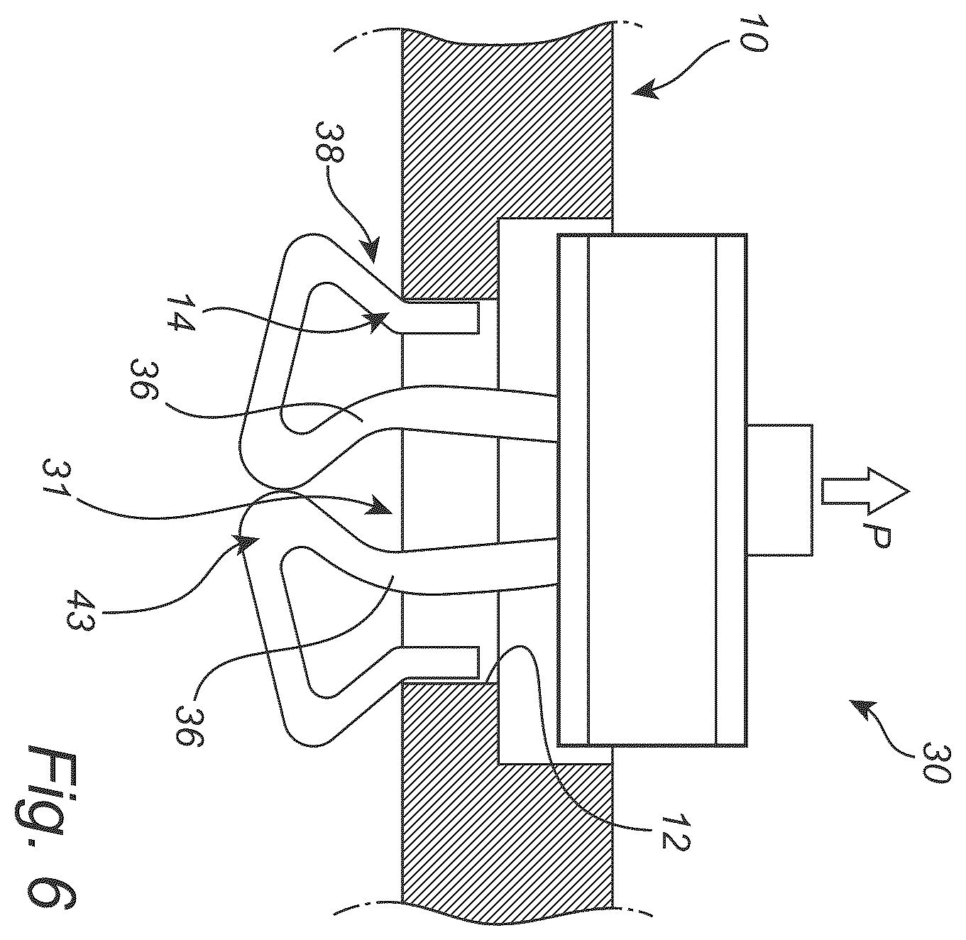 Patent US12488666 Figure 5 – System for mounting on a surface