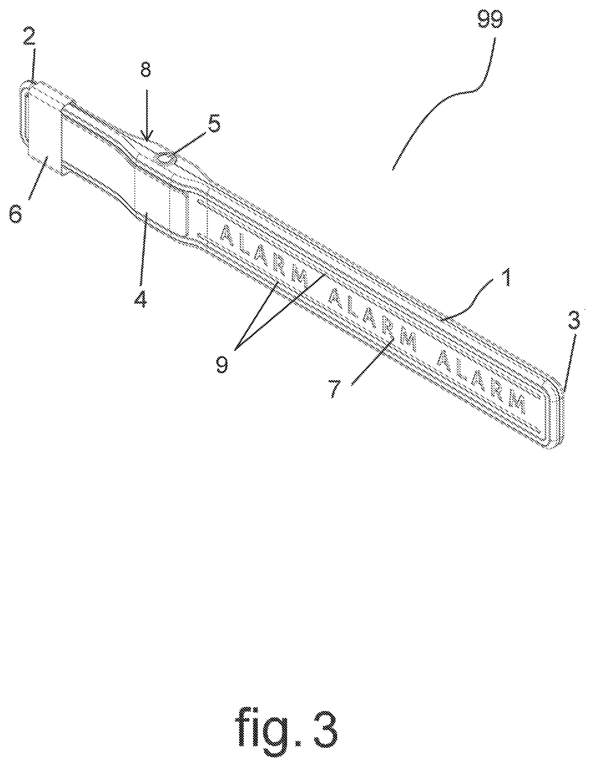 Patent US12488668 Figure 3 – Wearable safety device