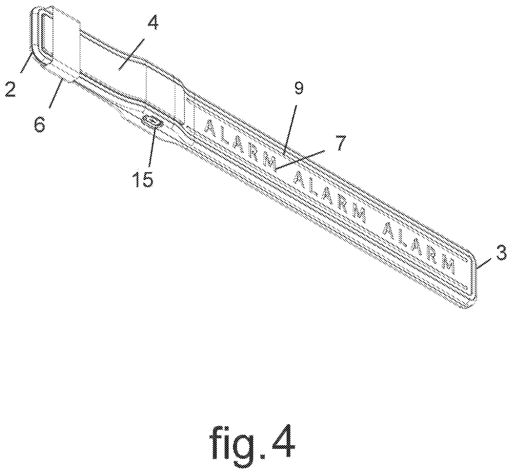 Patent US12488668 Figure 4 – Wearable safety device