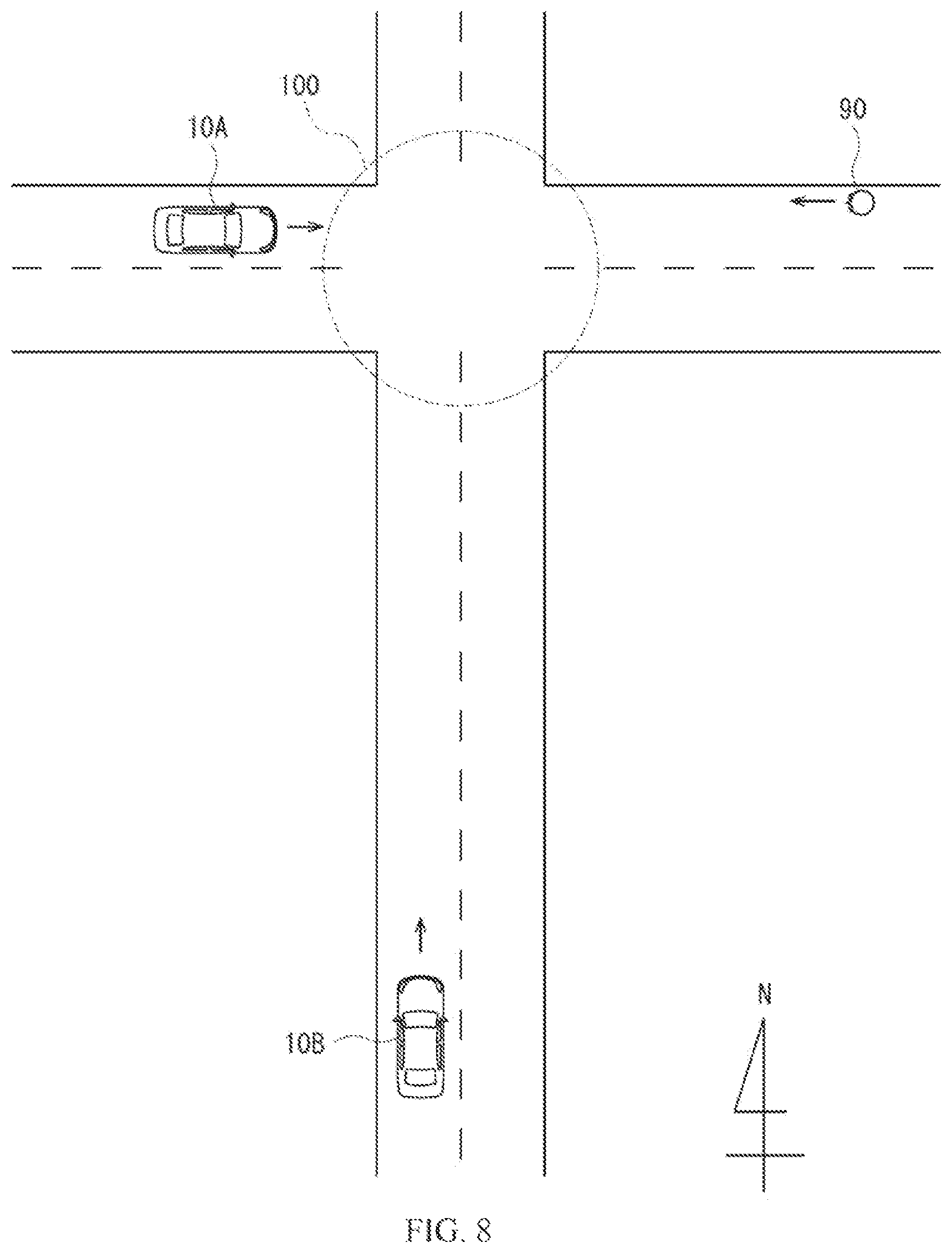 Patent US12488685 Figure 10 – Vehicle external environment detection system and vehicle