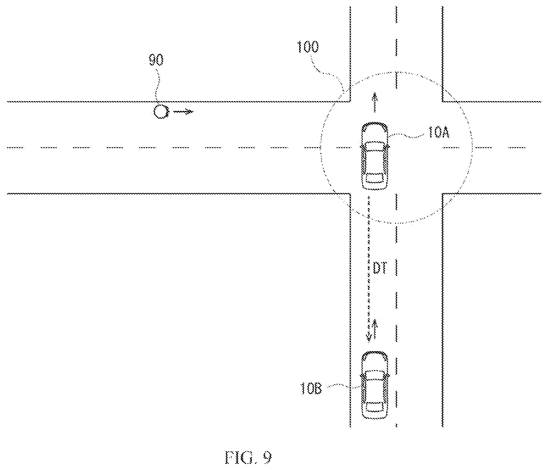 Patent US12488685 Figure 11 – Vehicle external environment detection system and vehicle
