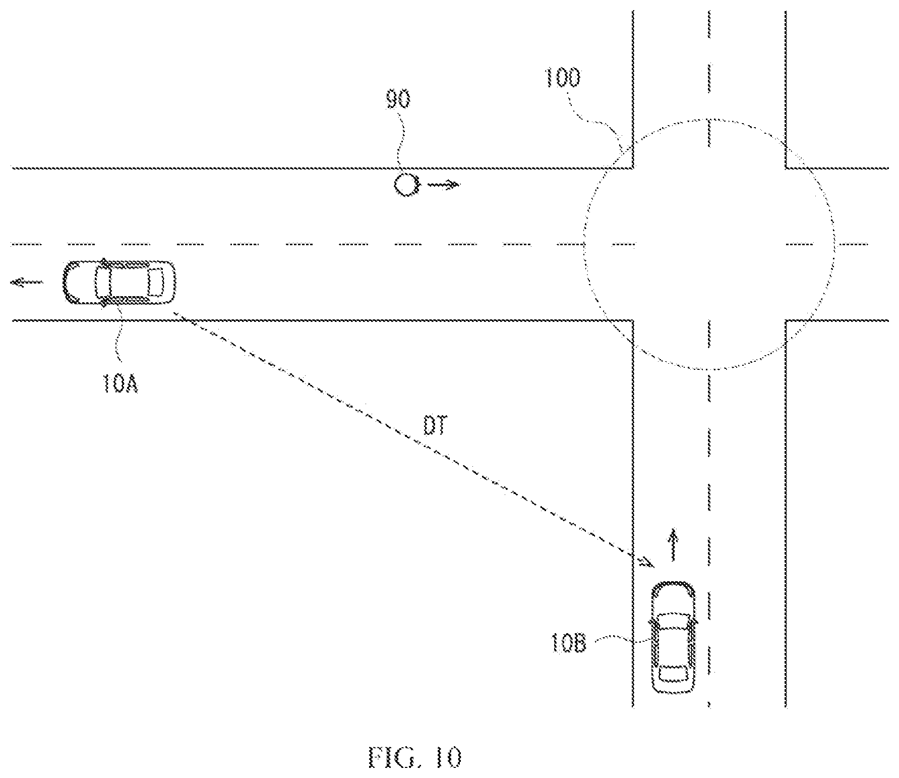 Patent US12488685 Figure 12 – Vehicle external environment detection system and vehicle