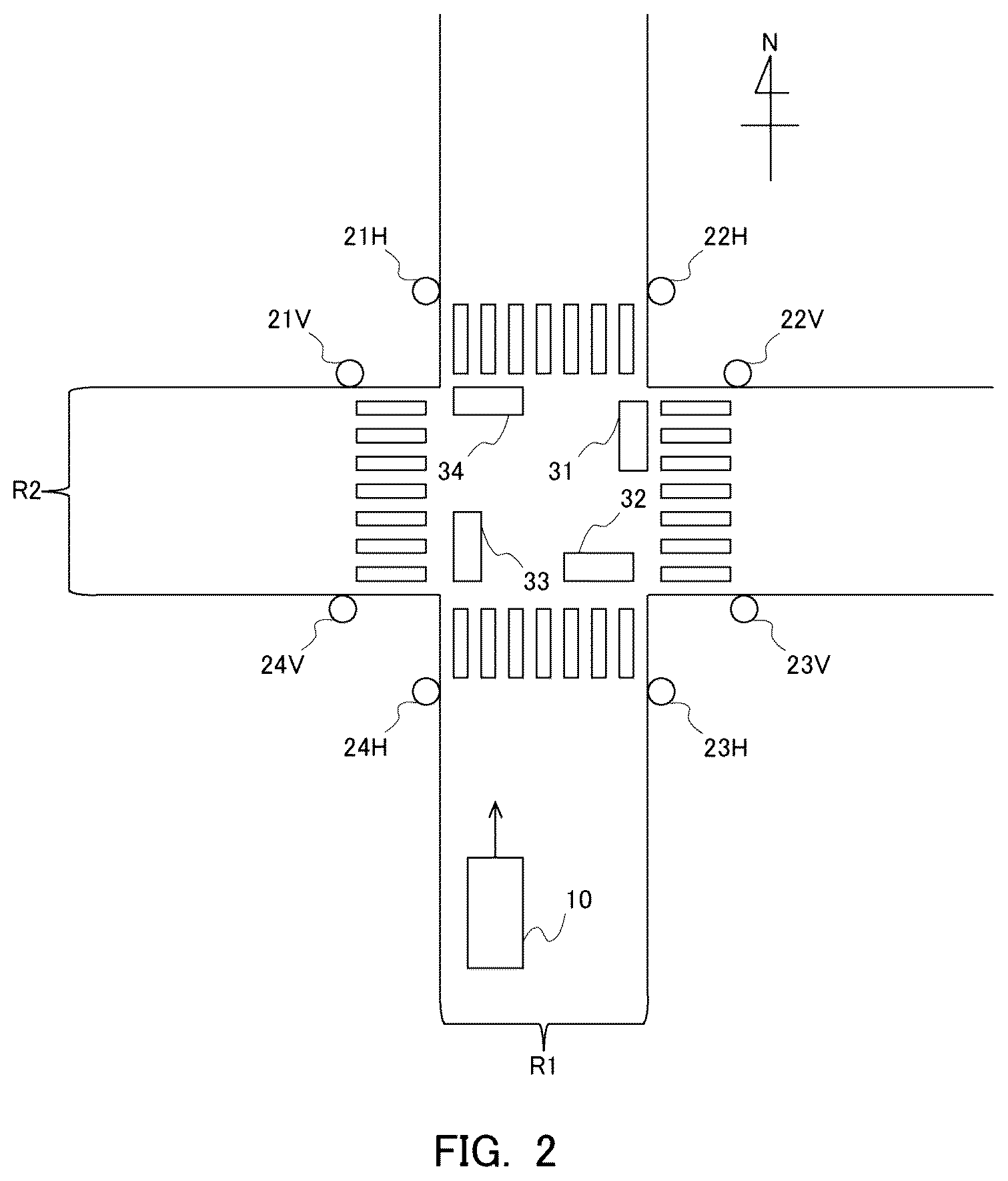 Patent US12488689 Figure 2 – Information processing apparatus and vehicle