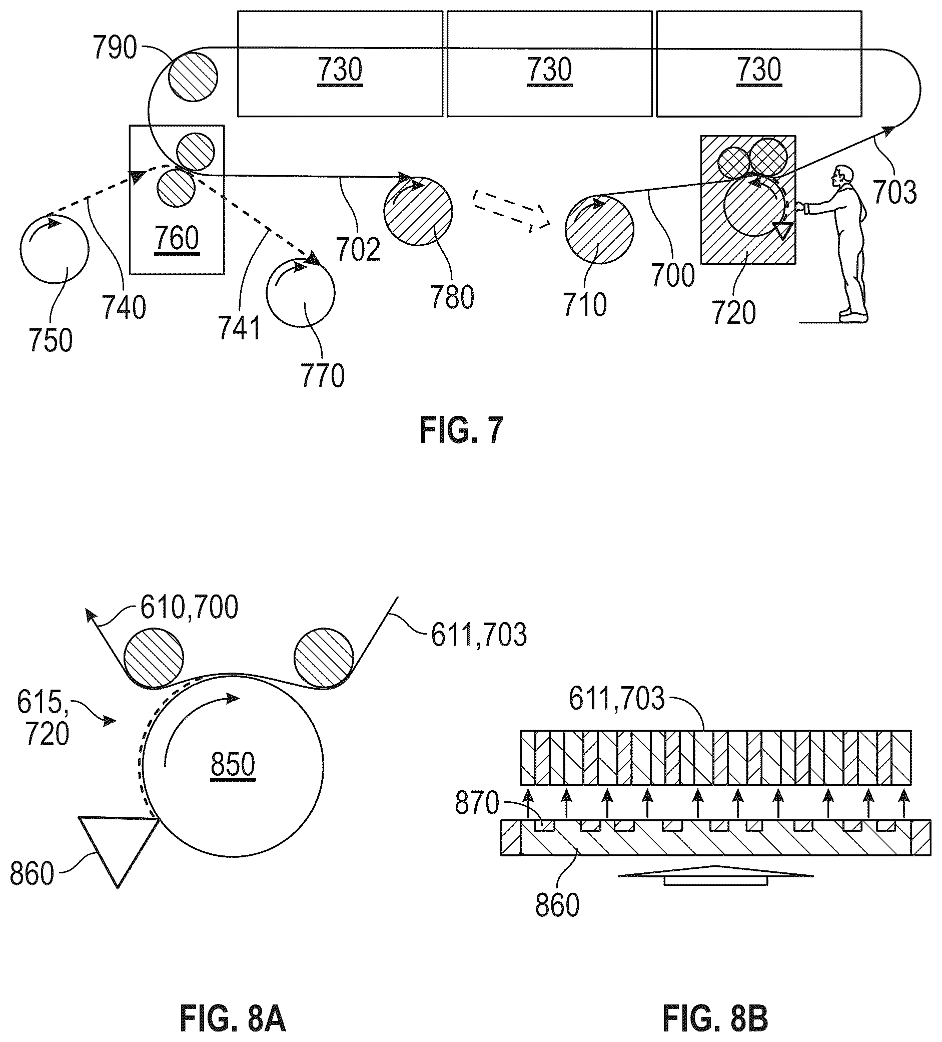 Patent US12488708 Figure 4 – Linerless label product, manufacturing a linerless label product and use of a linerless label product for delivery of orders