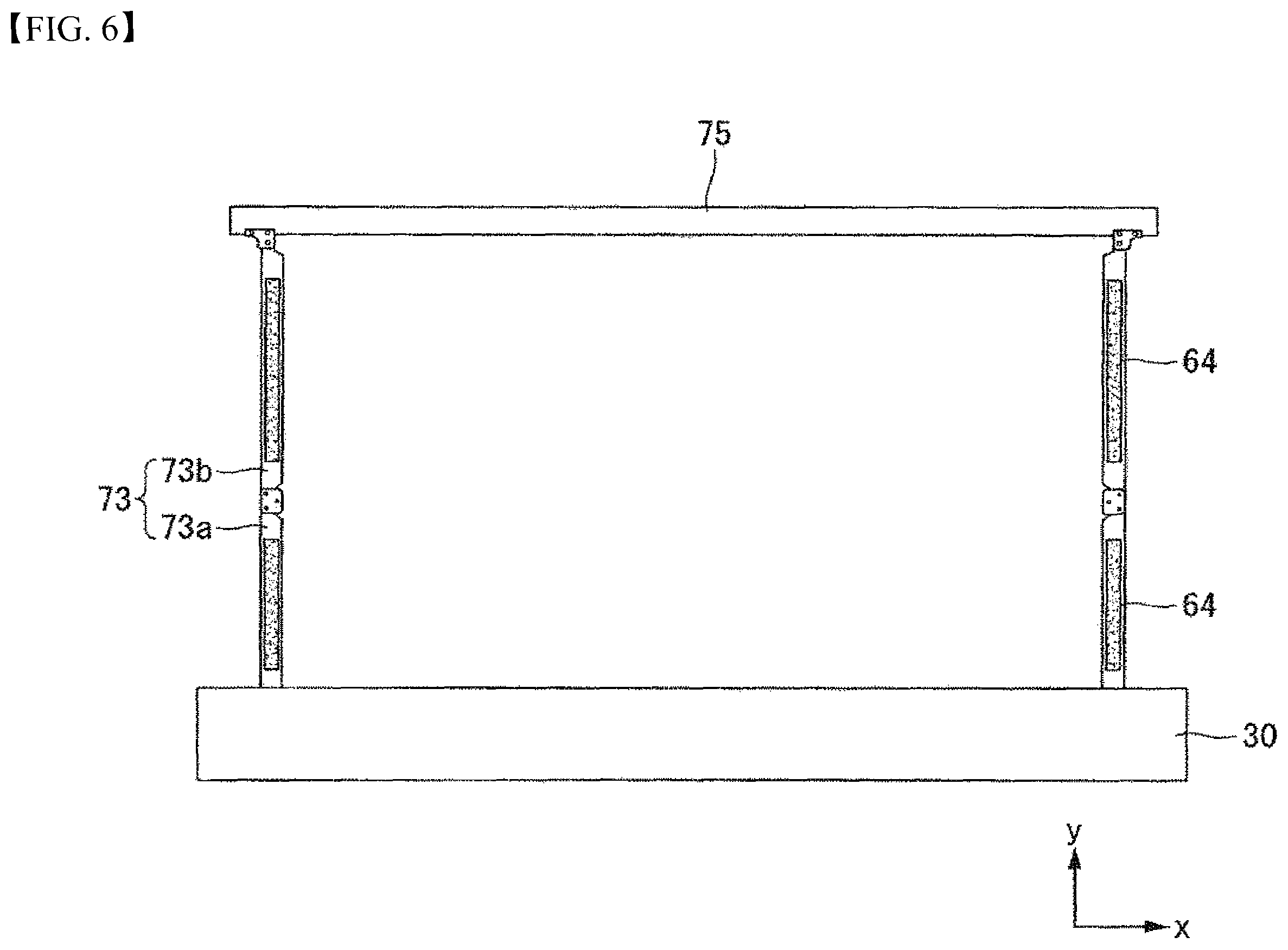 Patent US12488709 Figure 6 – Display device with flexible display panel