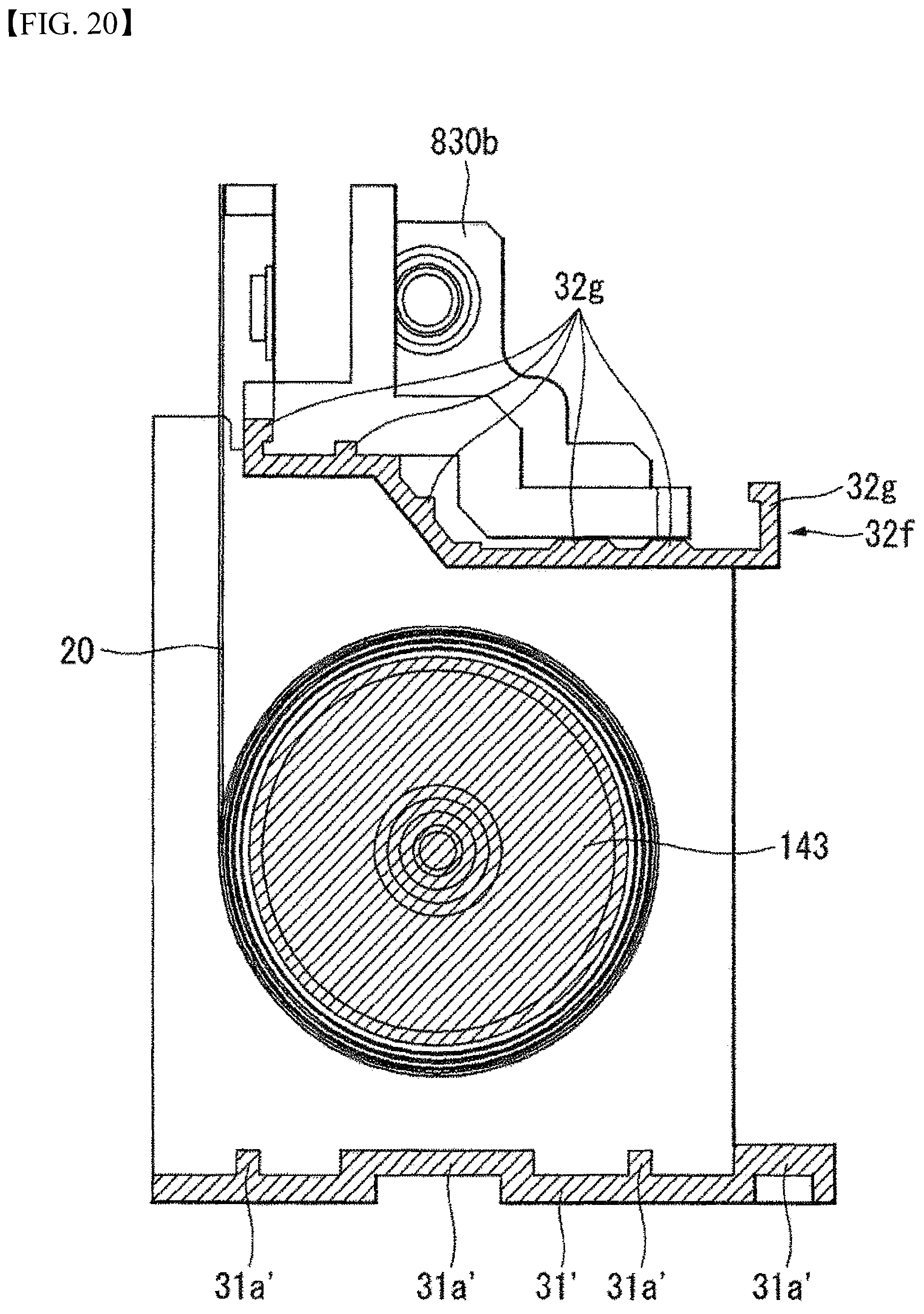 Patent US12488709 Figure 20 – Display device with flexible display panel