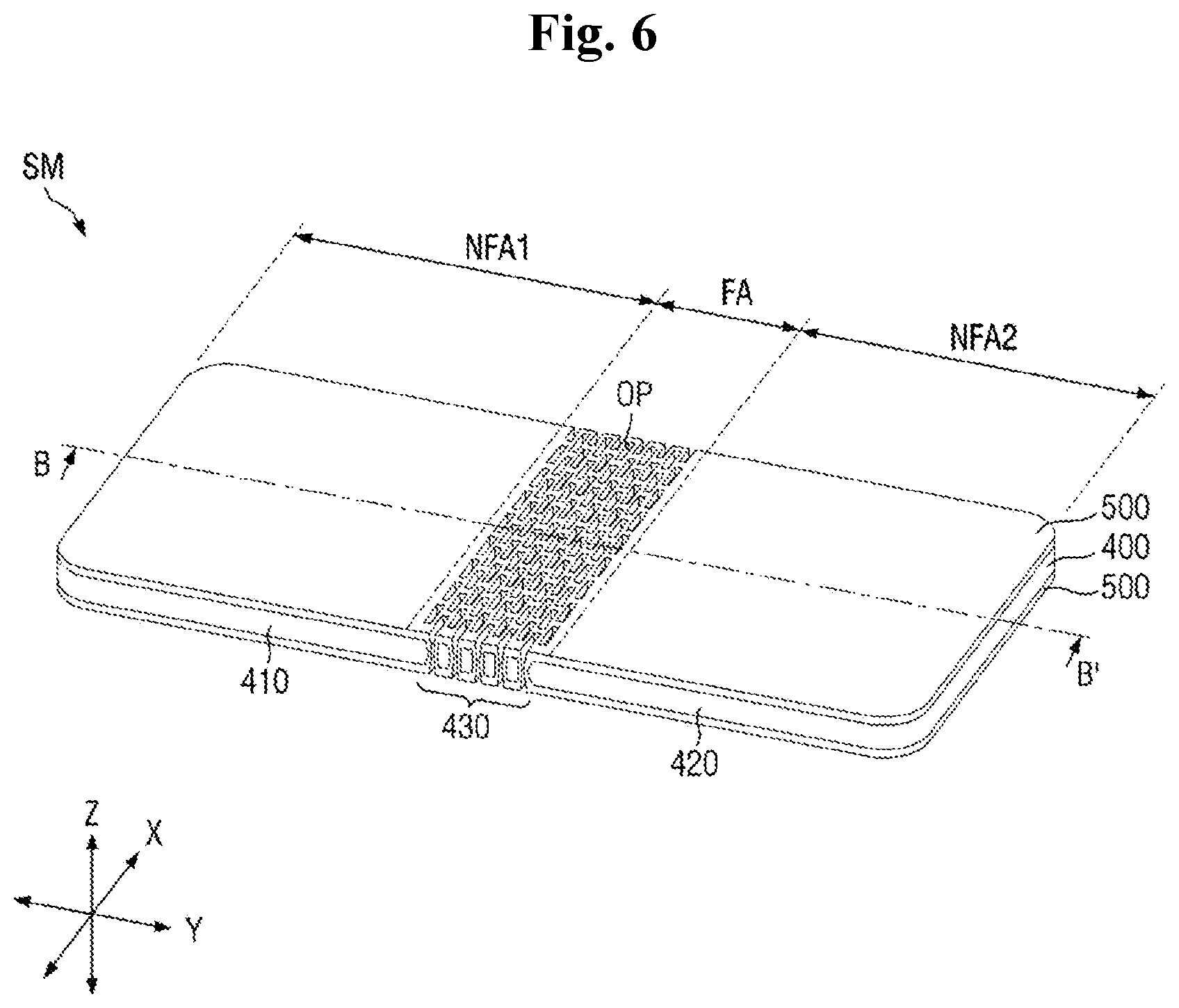 Patent US12488710 Figure 6 – Display device and manufacturing method of display device