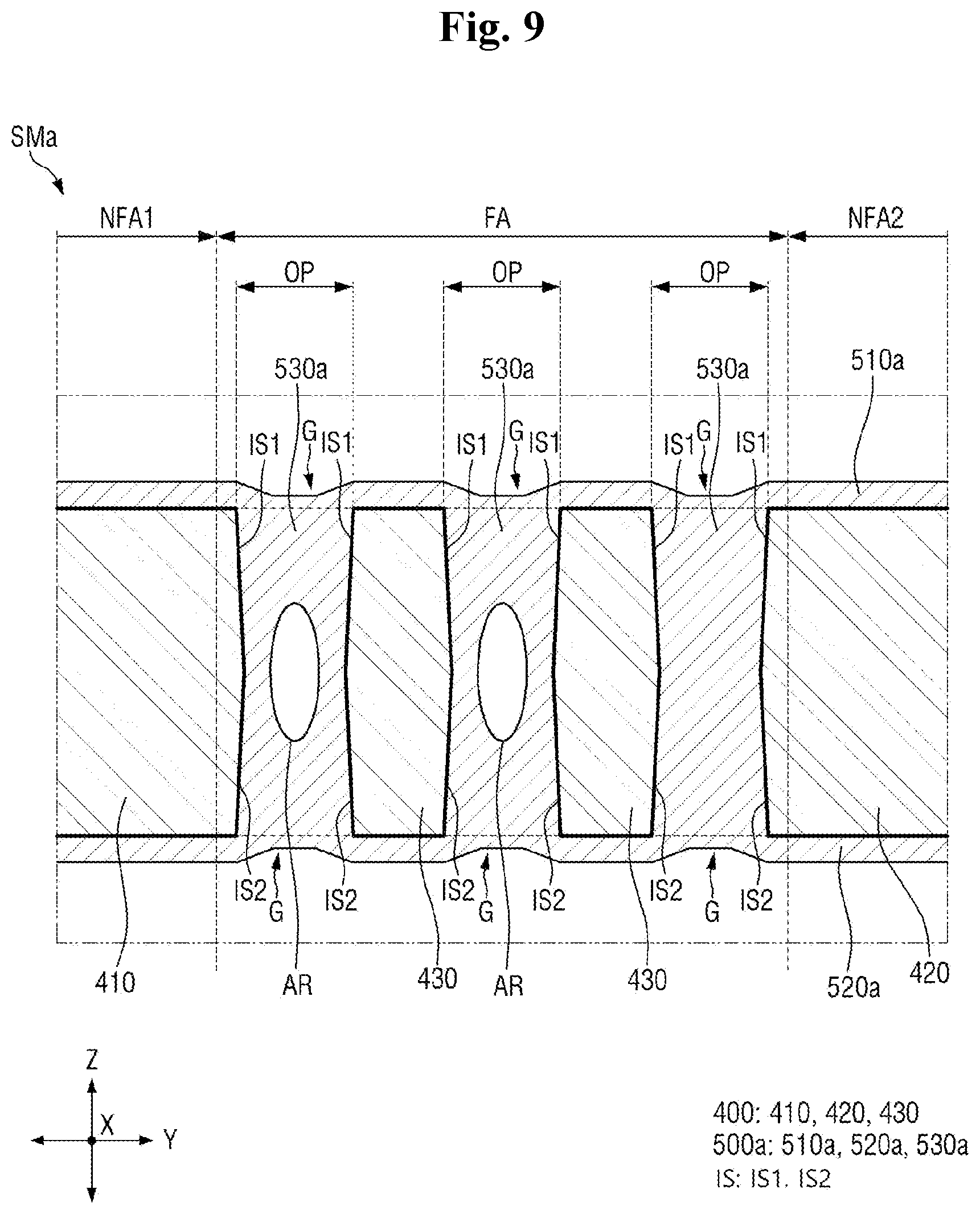 Patent US12488710 Figure 9 – Display device and manufacturing method of display device