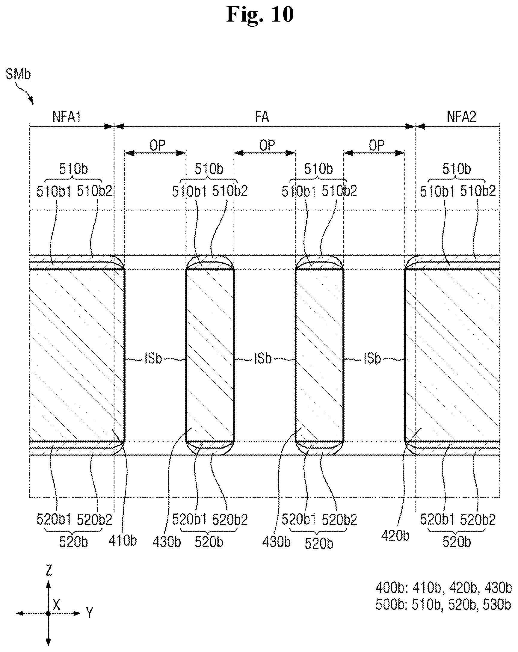 Patent US12488710 Figure 10 – Display device and manufacturing method of display device