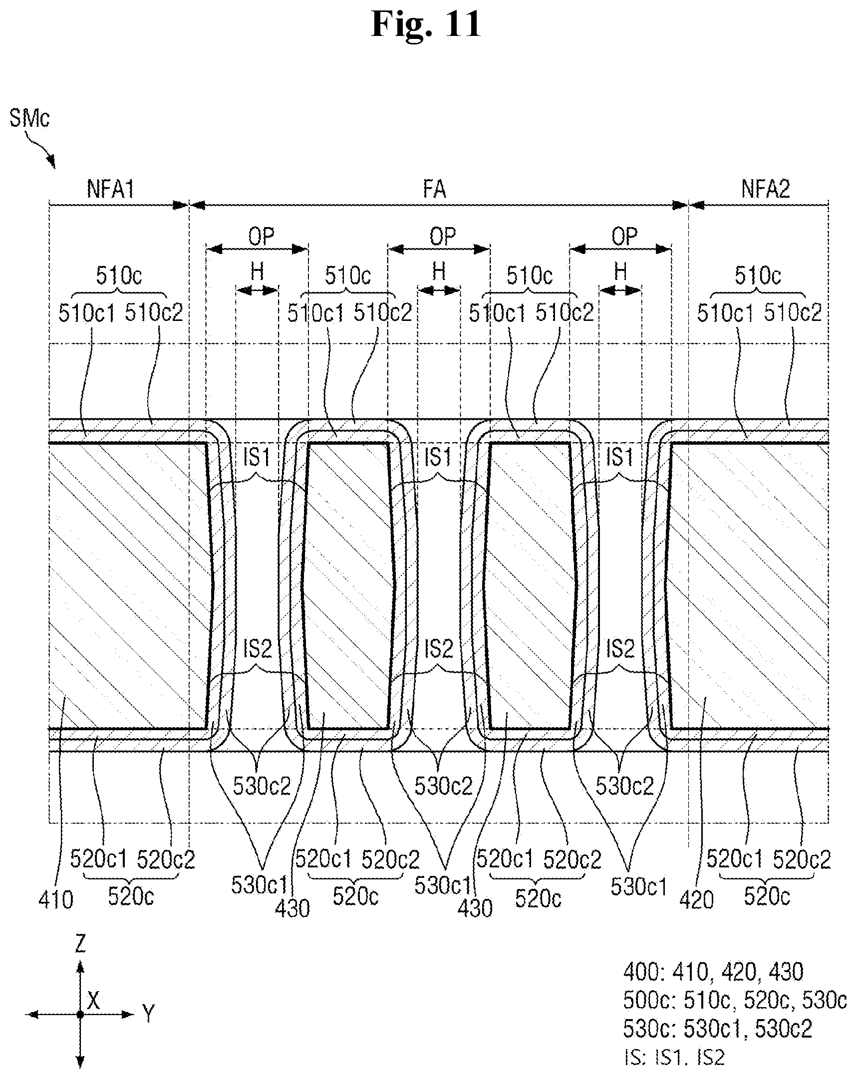 Patent US12488710 Figure 11 – Display device and manufacturing method of display device