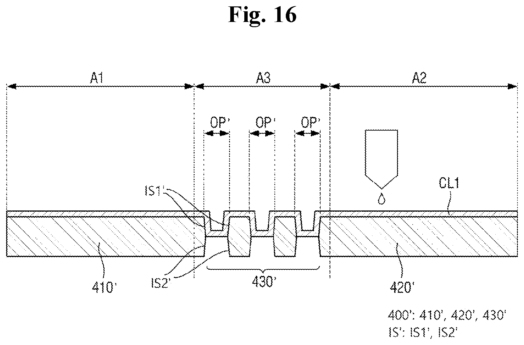 Patent US12488710 Figure 16 – Display device and manufacturing method of display device
