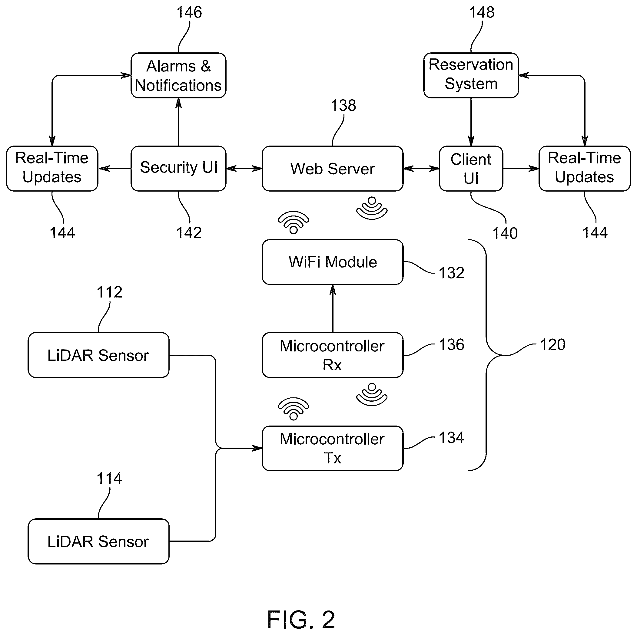 Patent US12488711 Figure 2 – Parking device