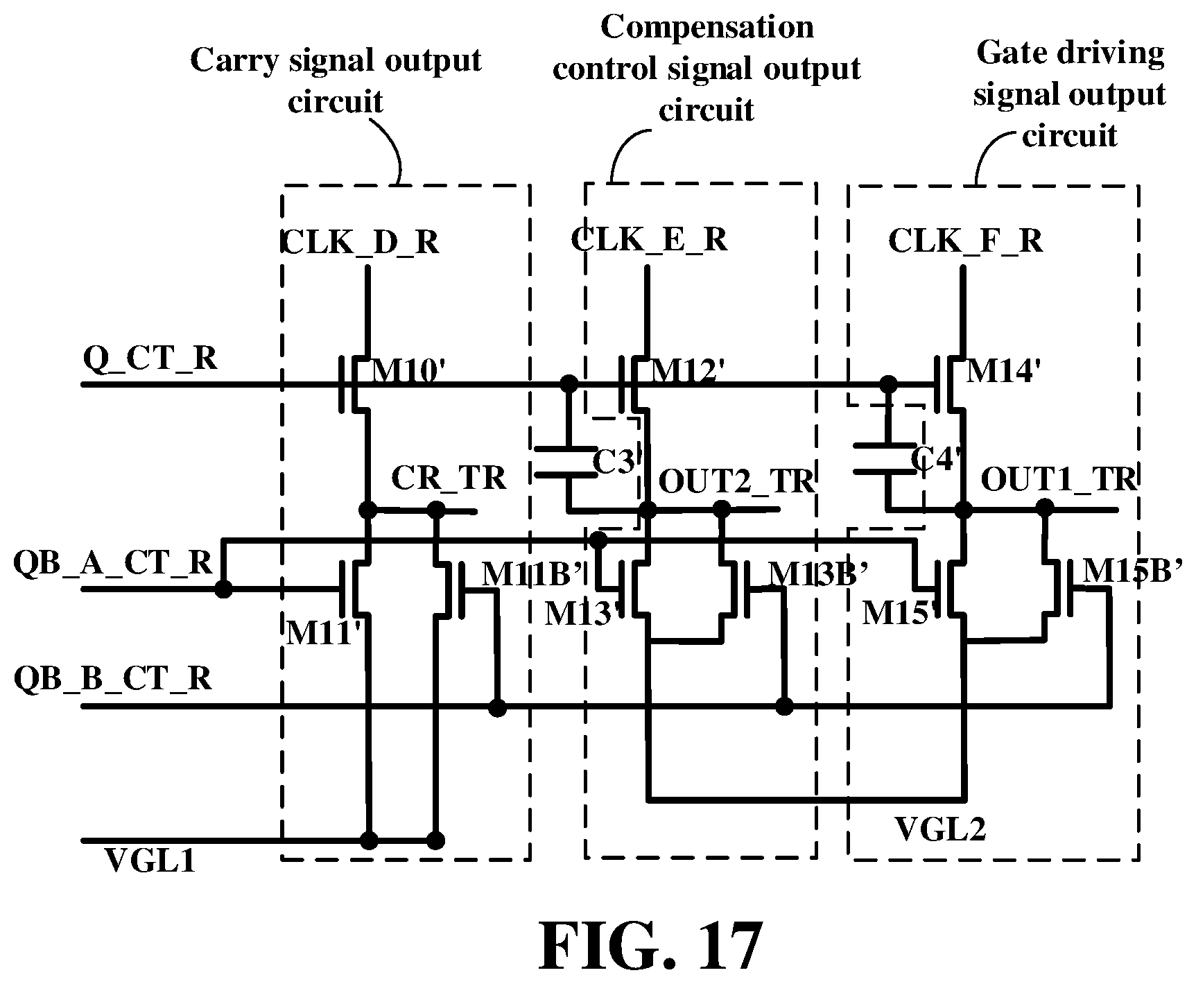 Patent US12488716 Figure 18 – Method of repairing gate-on-array circuit, gate-on-array circuit, and display apparatus