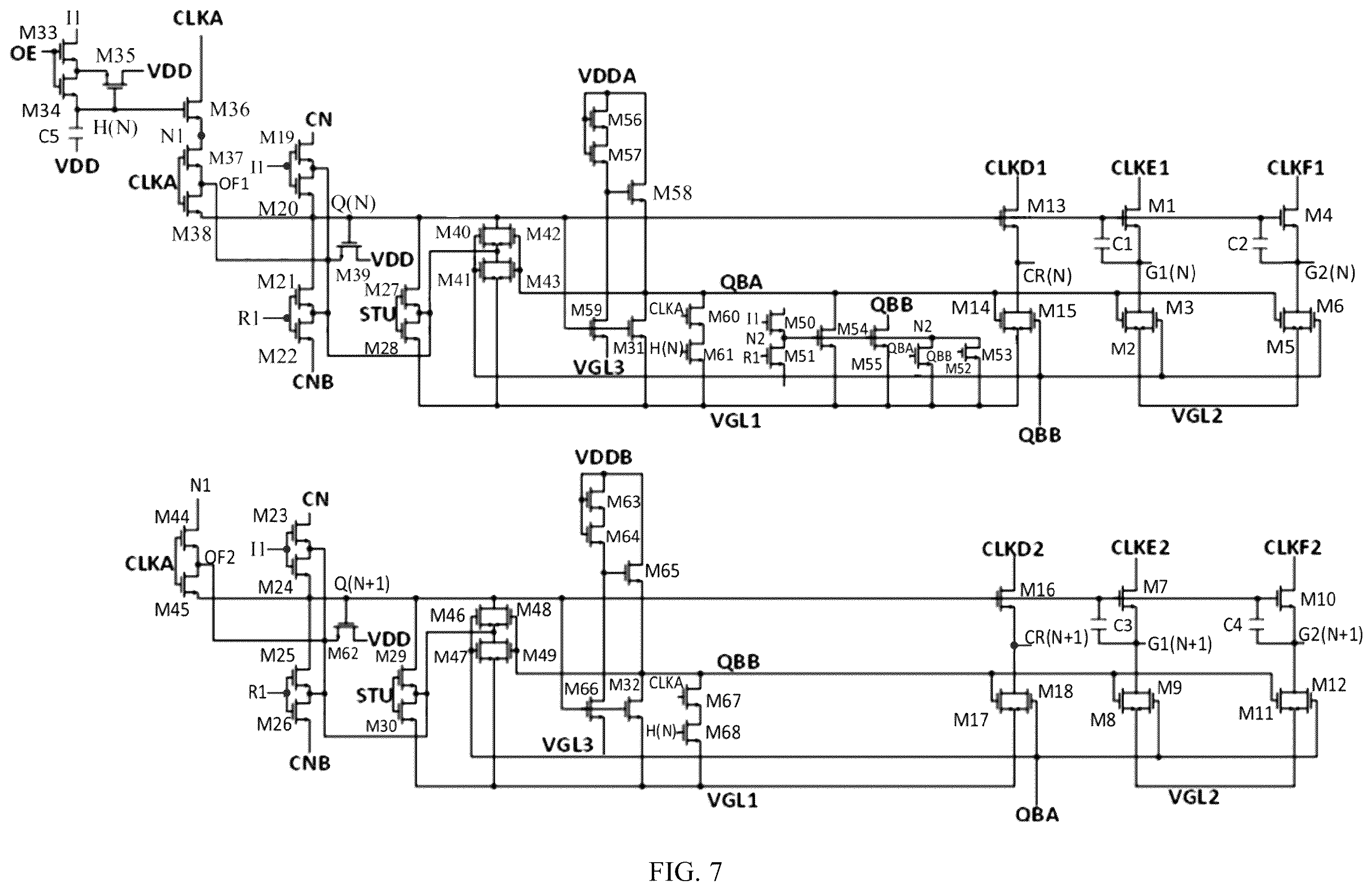 Patent US12488729 Figure 5 – Driving circuit, display substrate and display device