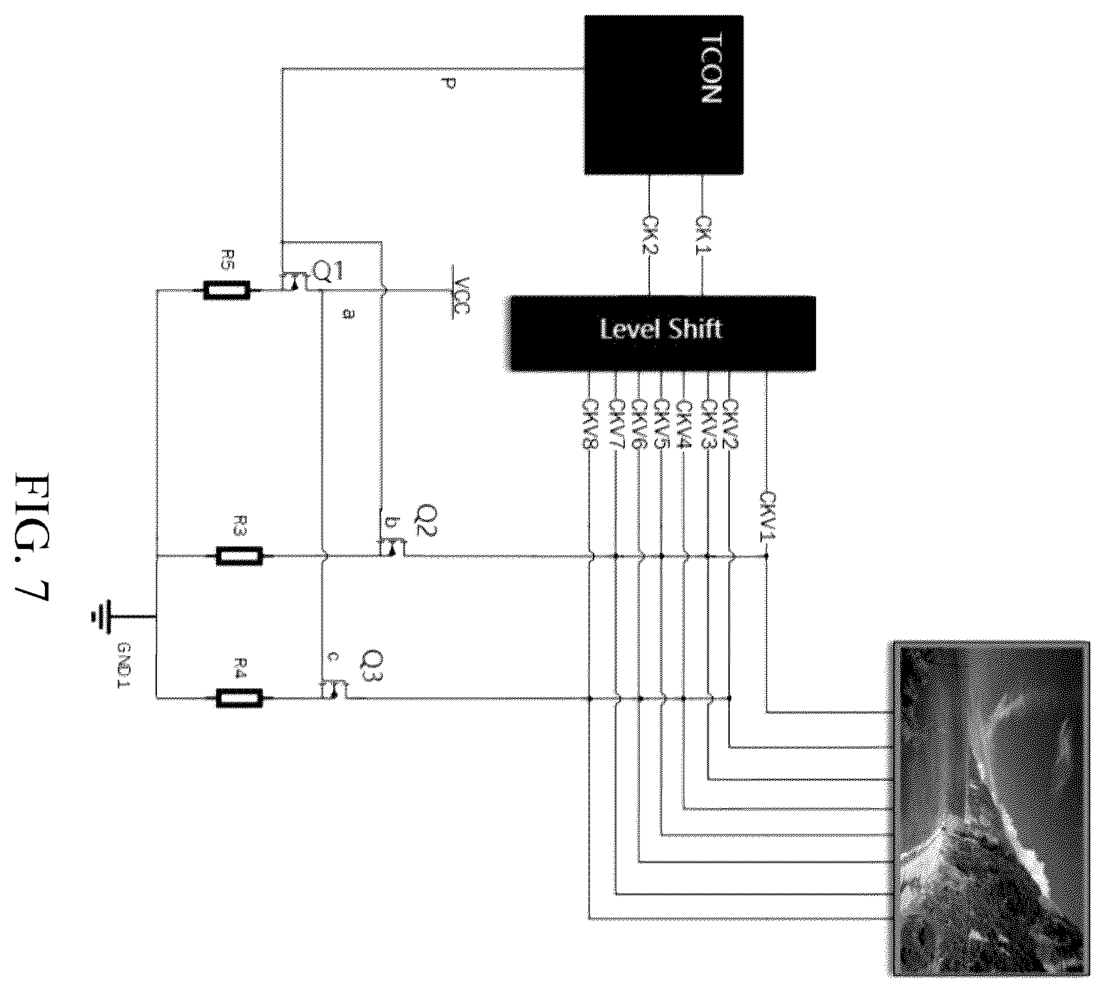 Patent US12488733 Figure 4 – Driving circuit, display panel, and display device