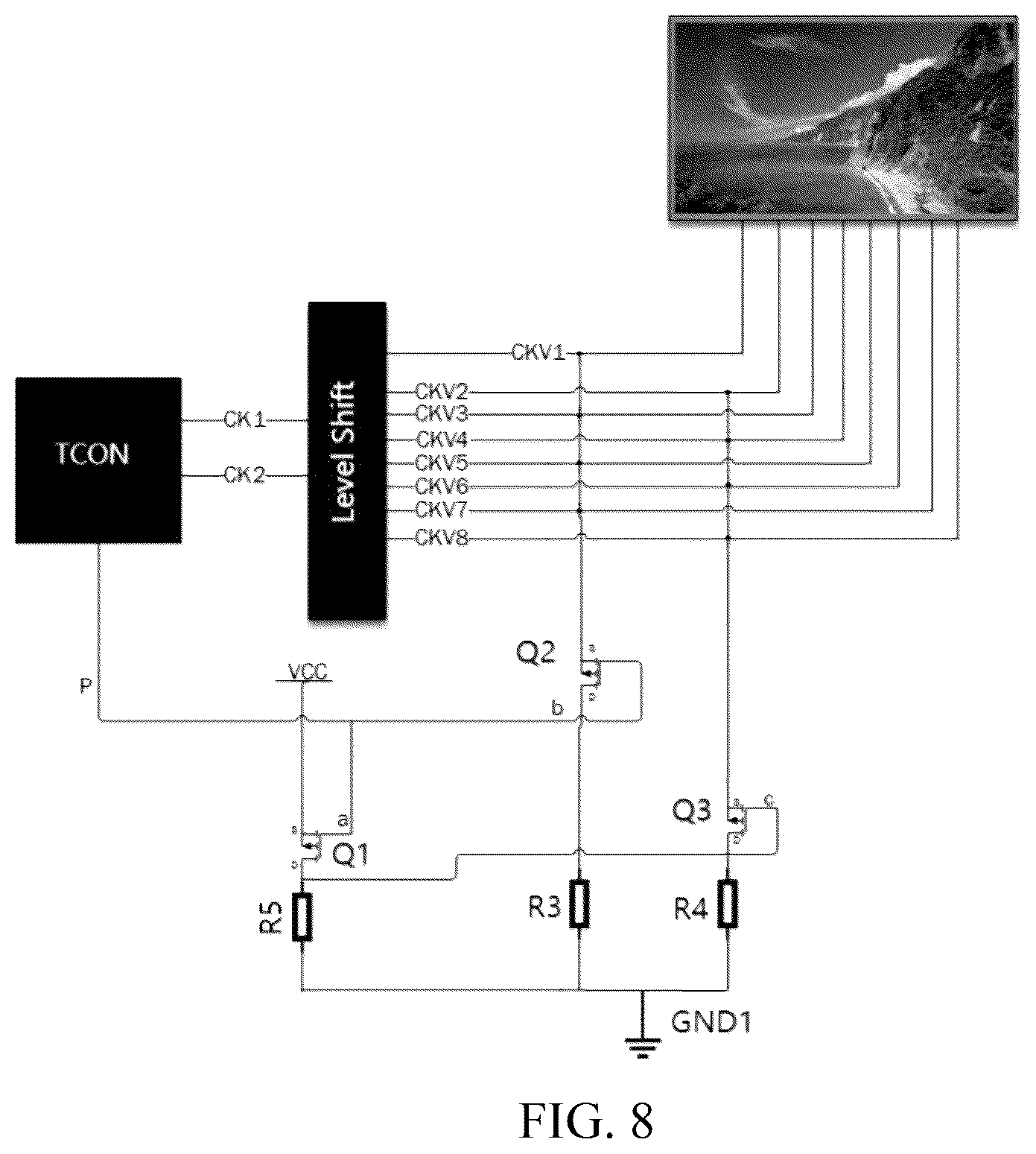 Patent US12488733 Figure 5 – Driving circuit, display panel, and display device