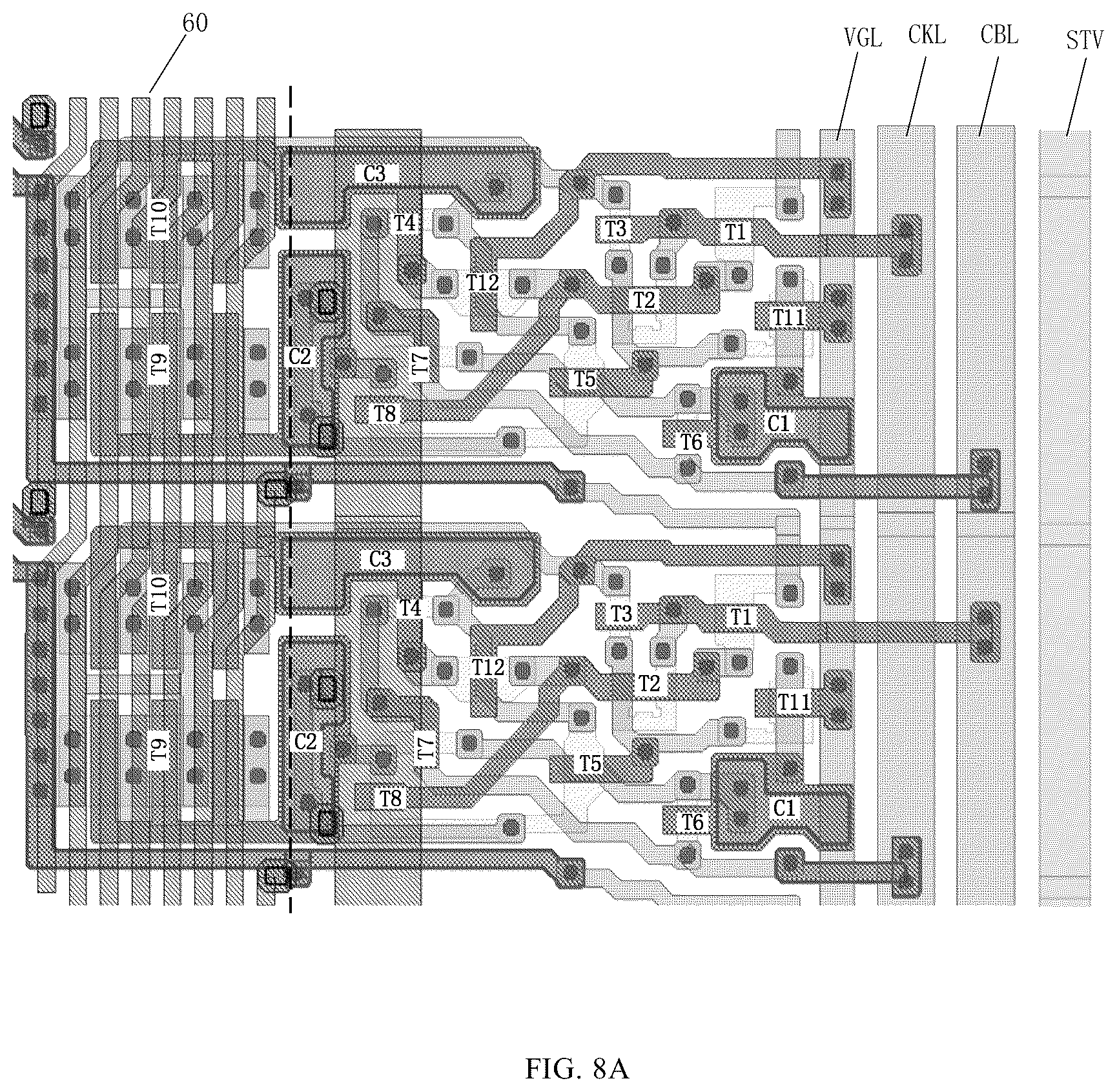Patent US12488736 Figure 7 – Display substrate, manufacturing method thereof and display apparatus with shared shift register units