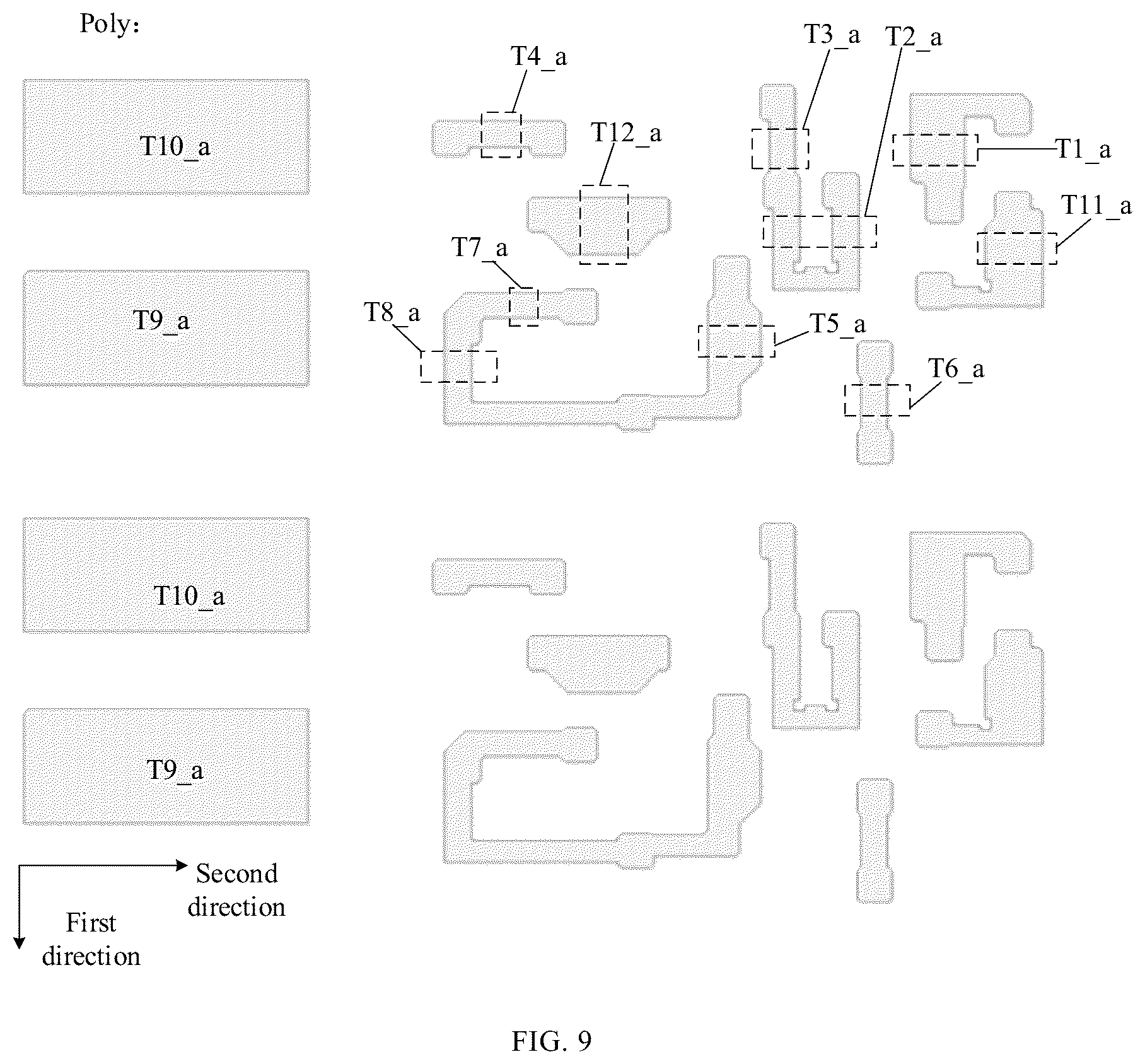 Patent US12488736 Figure 9 – Display substrate, manufacturing method thereof and display apparatus with shared shift register units