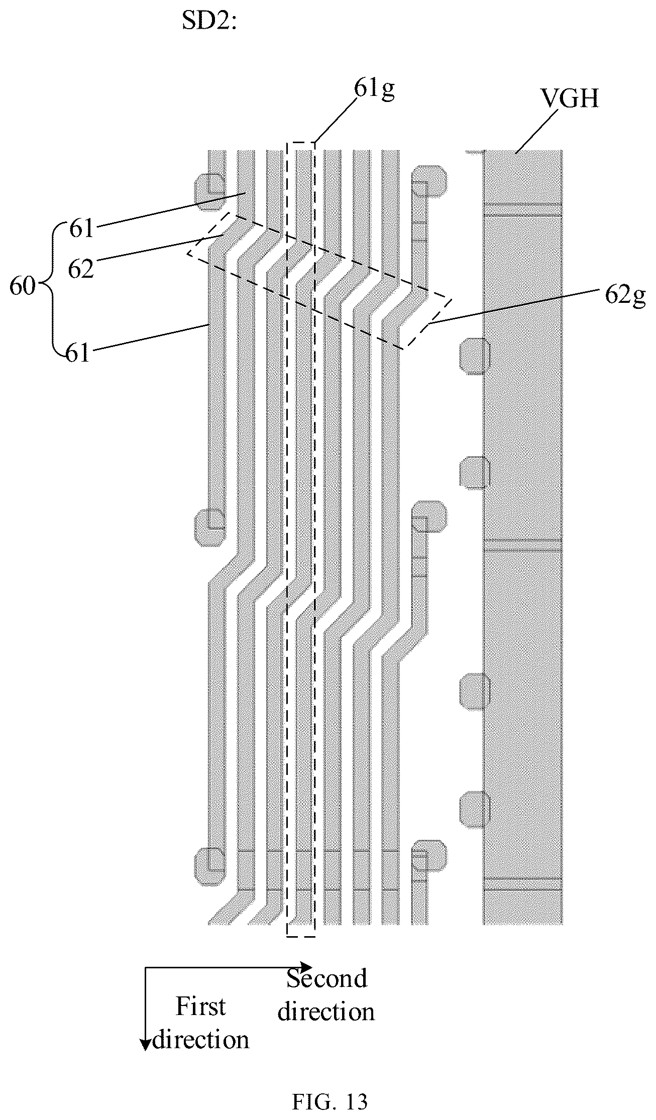 Patent US12488736 Figure 13 – Display substrate, manufacturing method thereof and display apparatus with shared shift register units