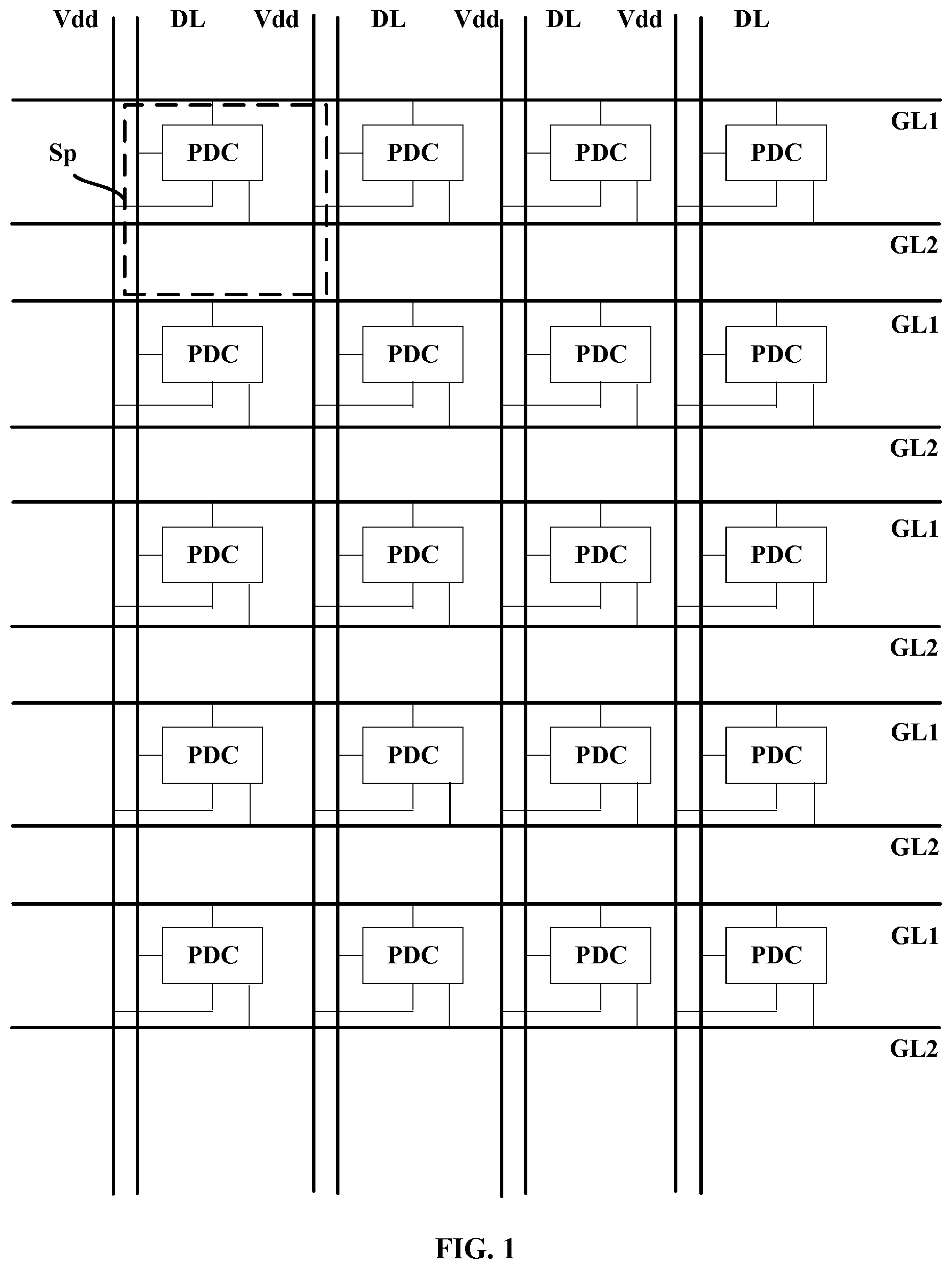 Patent US12488746 Figure 1 – Array substrate and display apparatus
