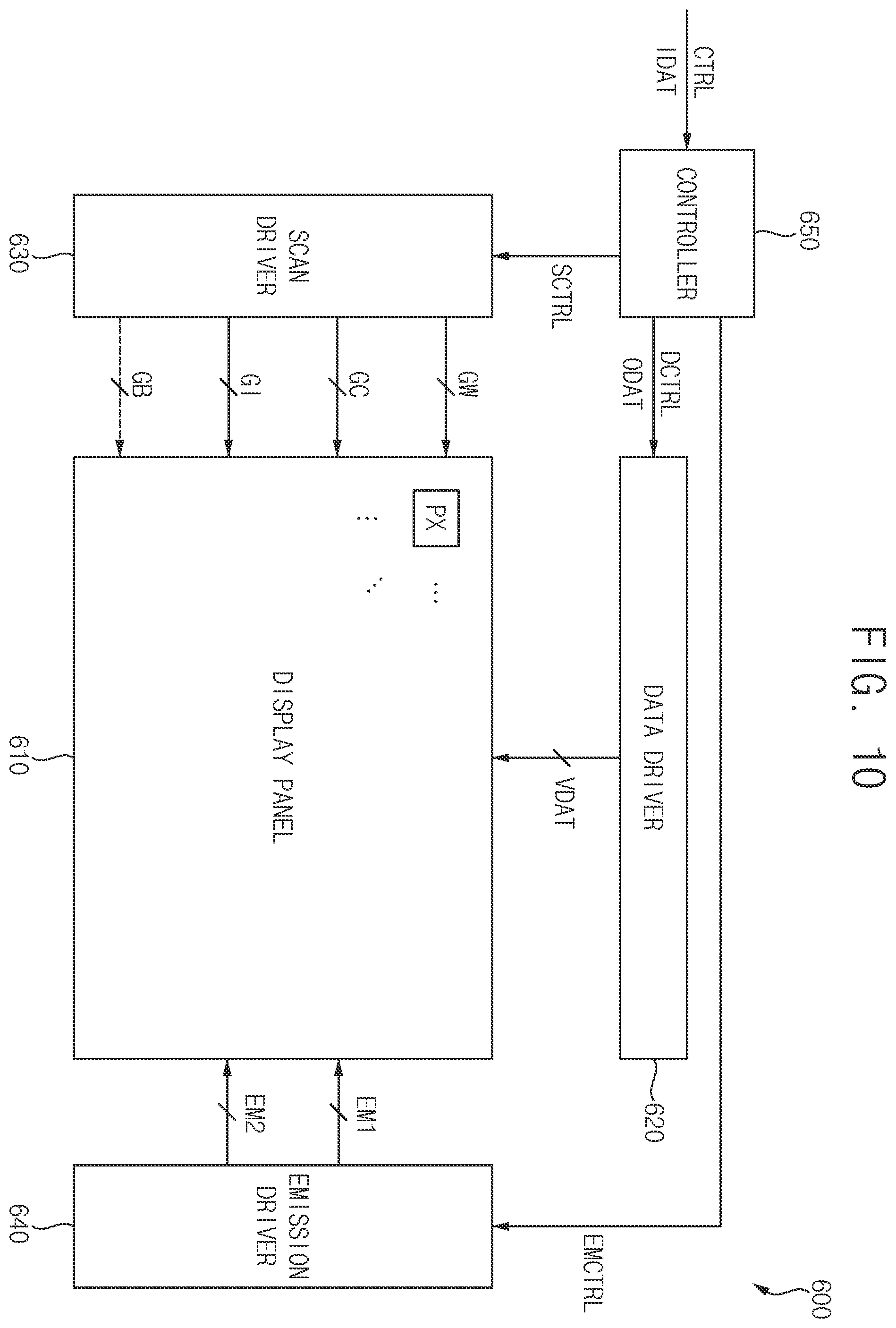 Patent US12488748 Figure 10 – Pixel of a display device and display device