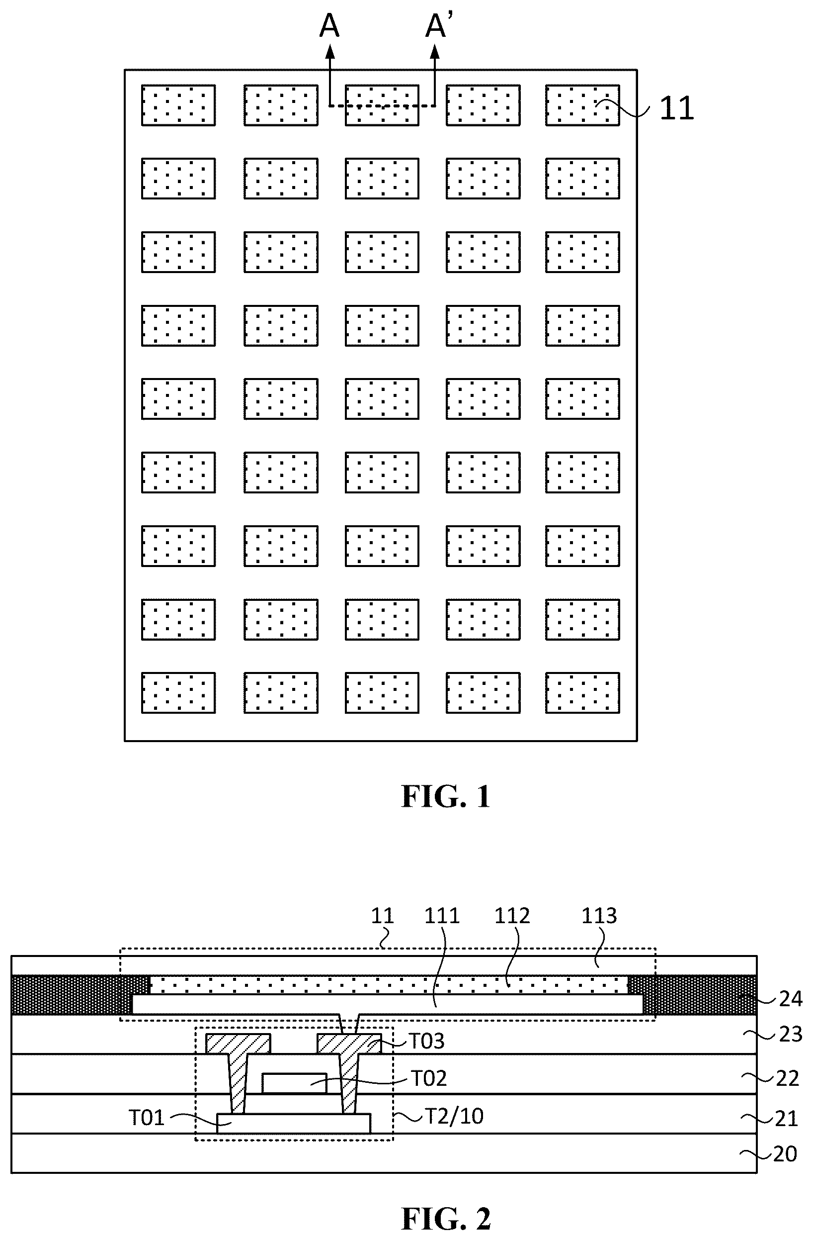 Patent US12488753 Figure 1 – Display panel and display device
