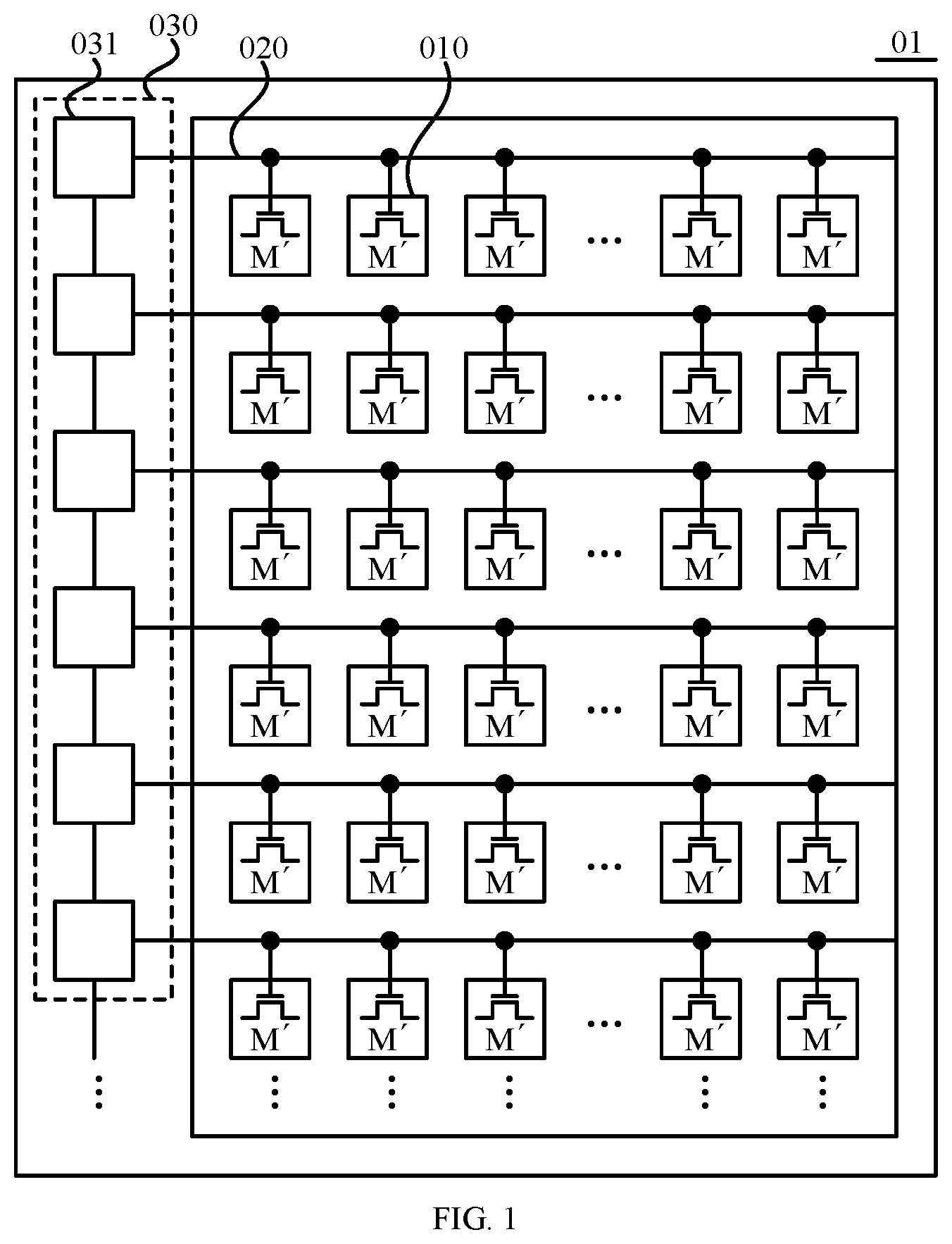 Patent US12488758 Figure 1 – Display panel and display device
