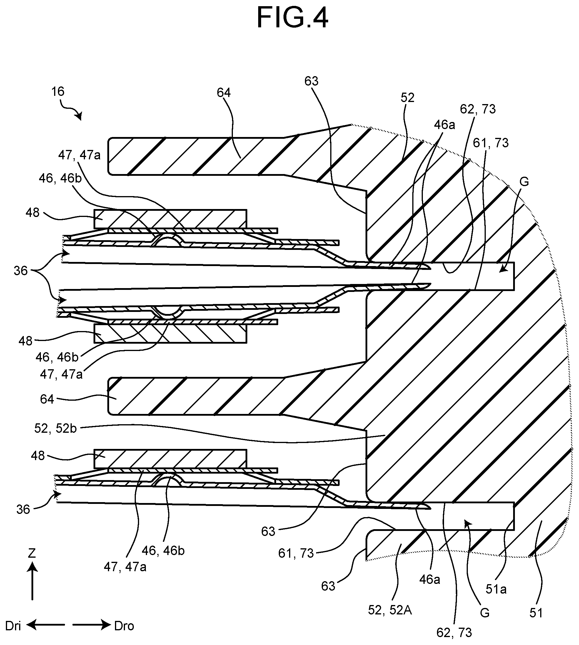 Patent US12488808 Figure 4 – Disk device and ramp