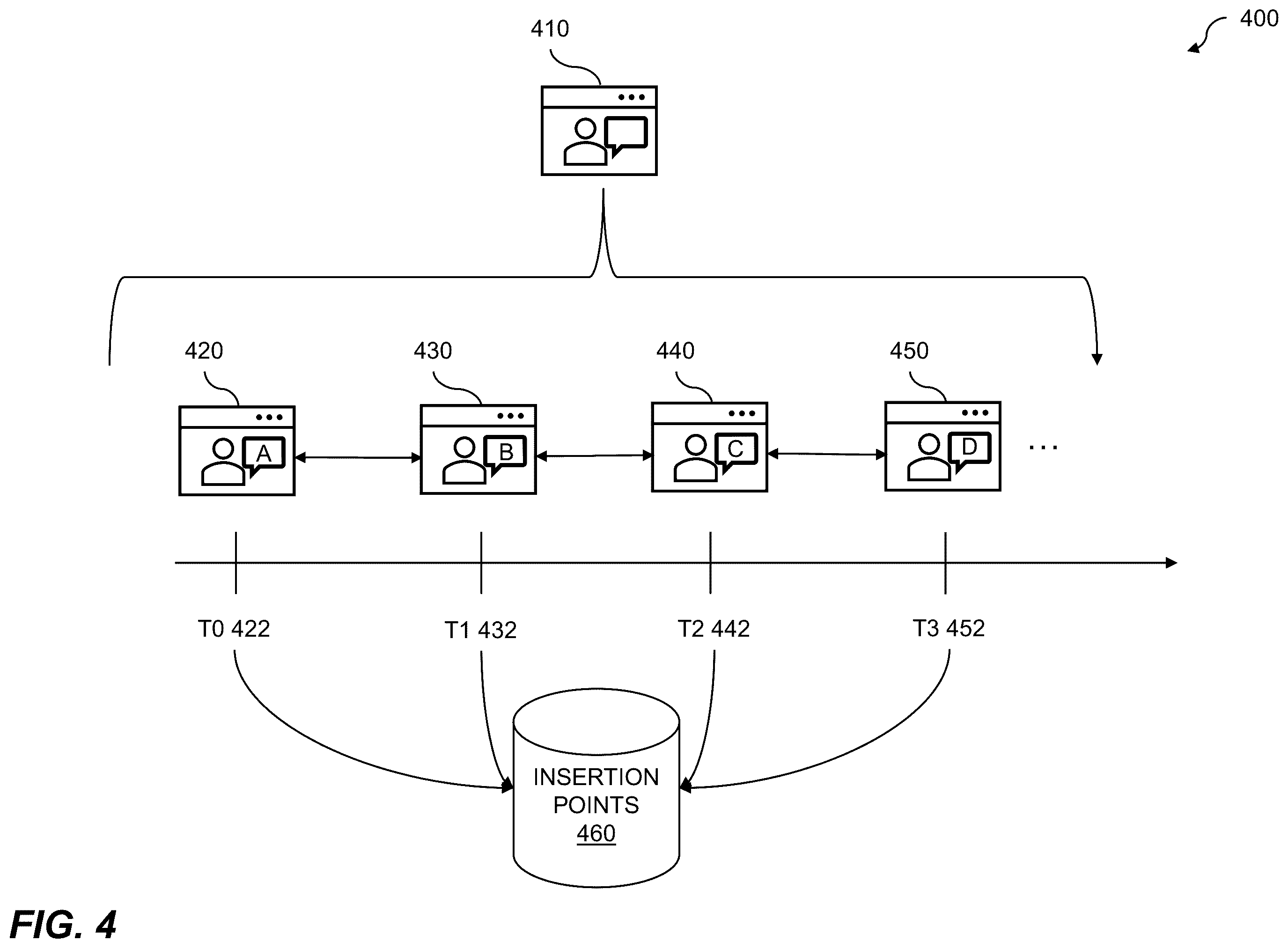Patent US12488810 Figure 4 – Expandable video loop with replacement audio