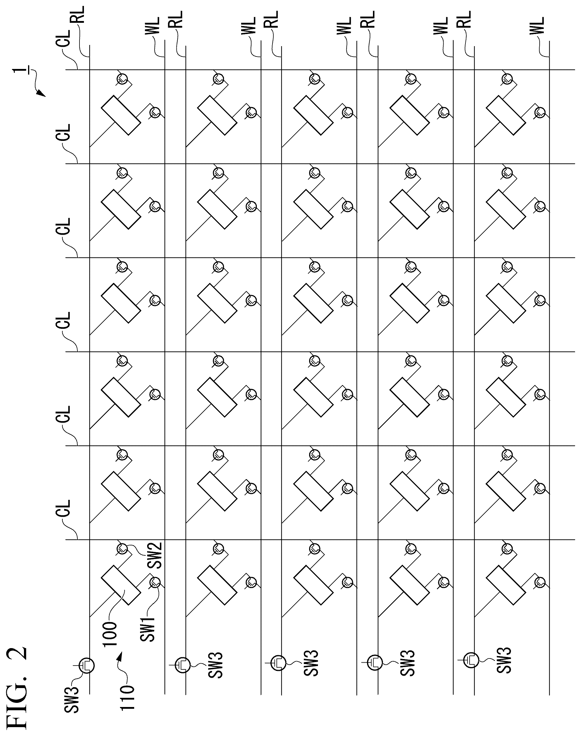 Patent US12488813 Figure 2 – Magnetic domain wall motion element and magnetic array