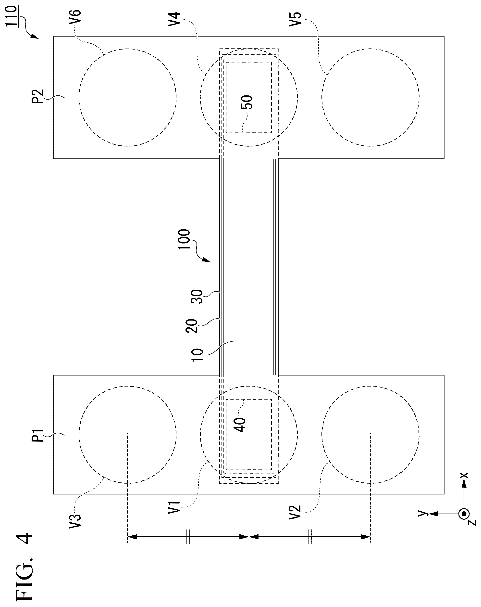 Patent US12488813 Figure 4 – Magnetic domain wall motion element and magnetic array